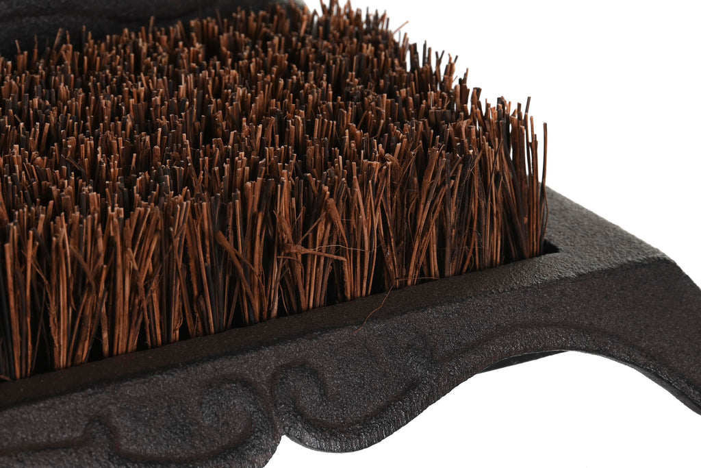 FELPUDO HIERRO COLADO 25X16X21 MARRON OSCURO