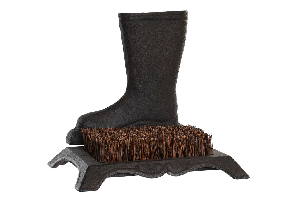 FELPUDO HIERRO COLADO 25X16X21 MARRON OSCURO