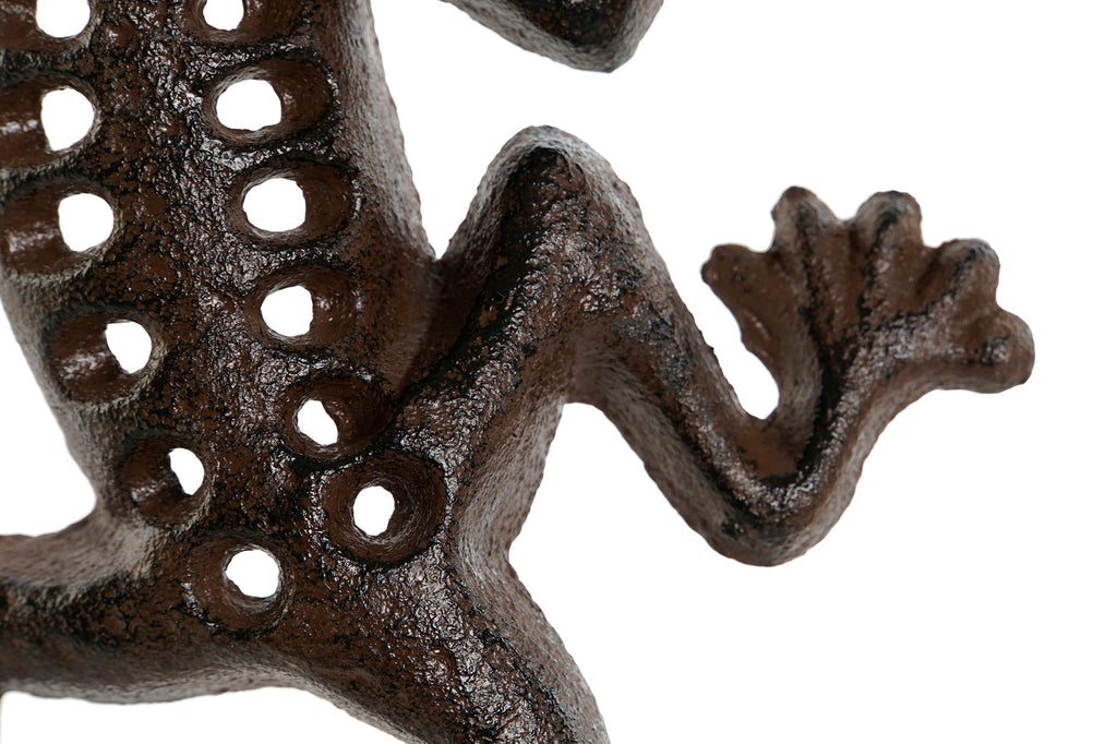 PACK DE 4 DECORACION PARED HIERRO COLADO 25X13X4,5