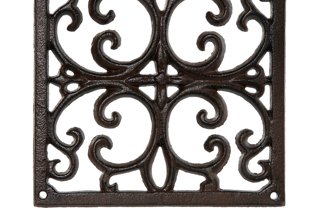 SOPORTE HIERRO COLADO 18X17,5X18 D 13,5CM MACETERO