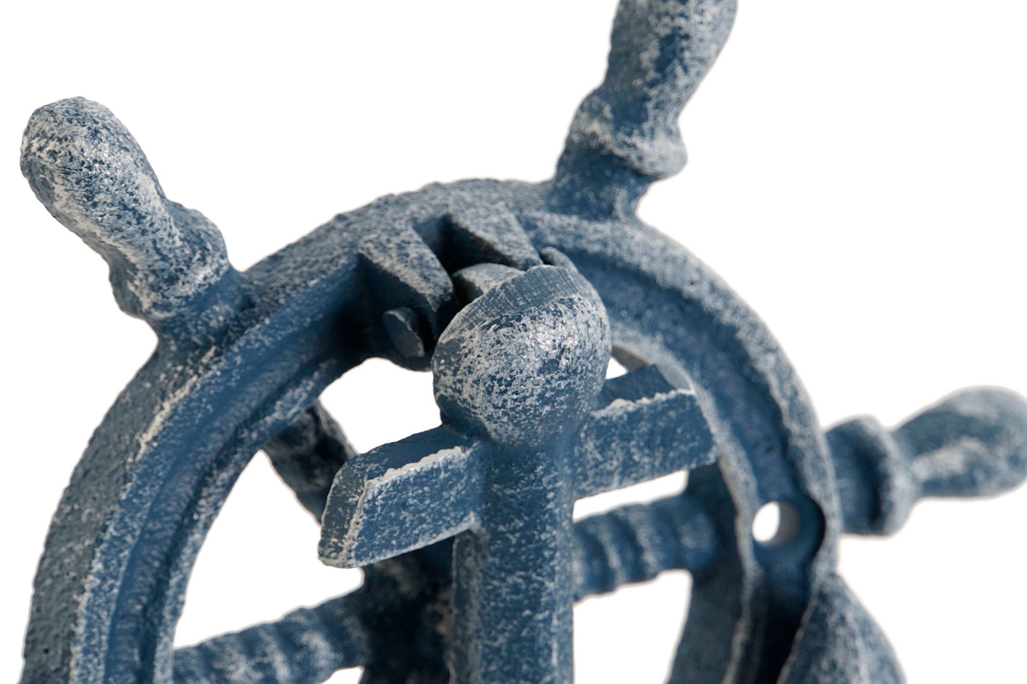 PICAPORTE HIERRO COLADO 16X3X14 AZUL