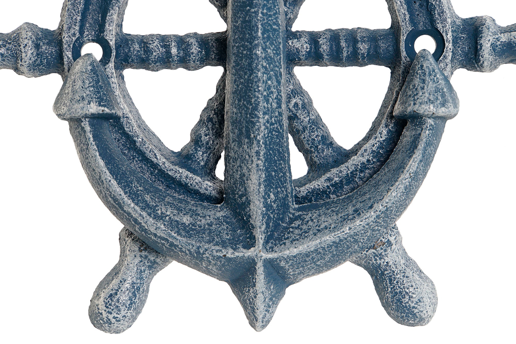 PICAPORTE HIERRO COLADO 16X3X14 AZUL