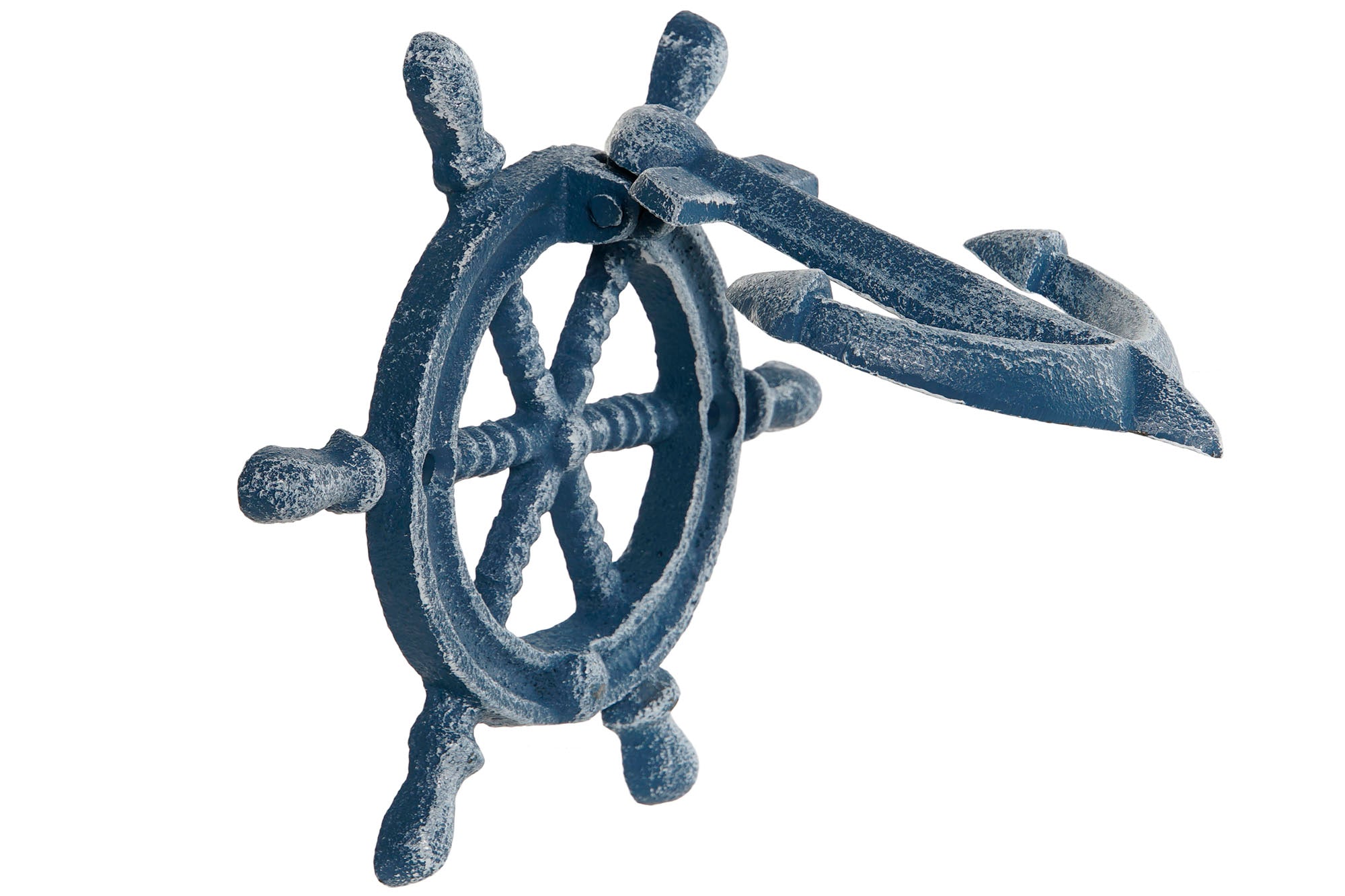 PICAPORTE HIERRO COLADO 16X3X14 AZUL