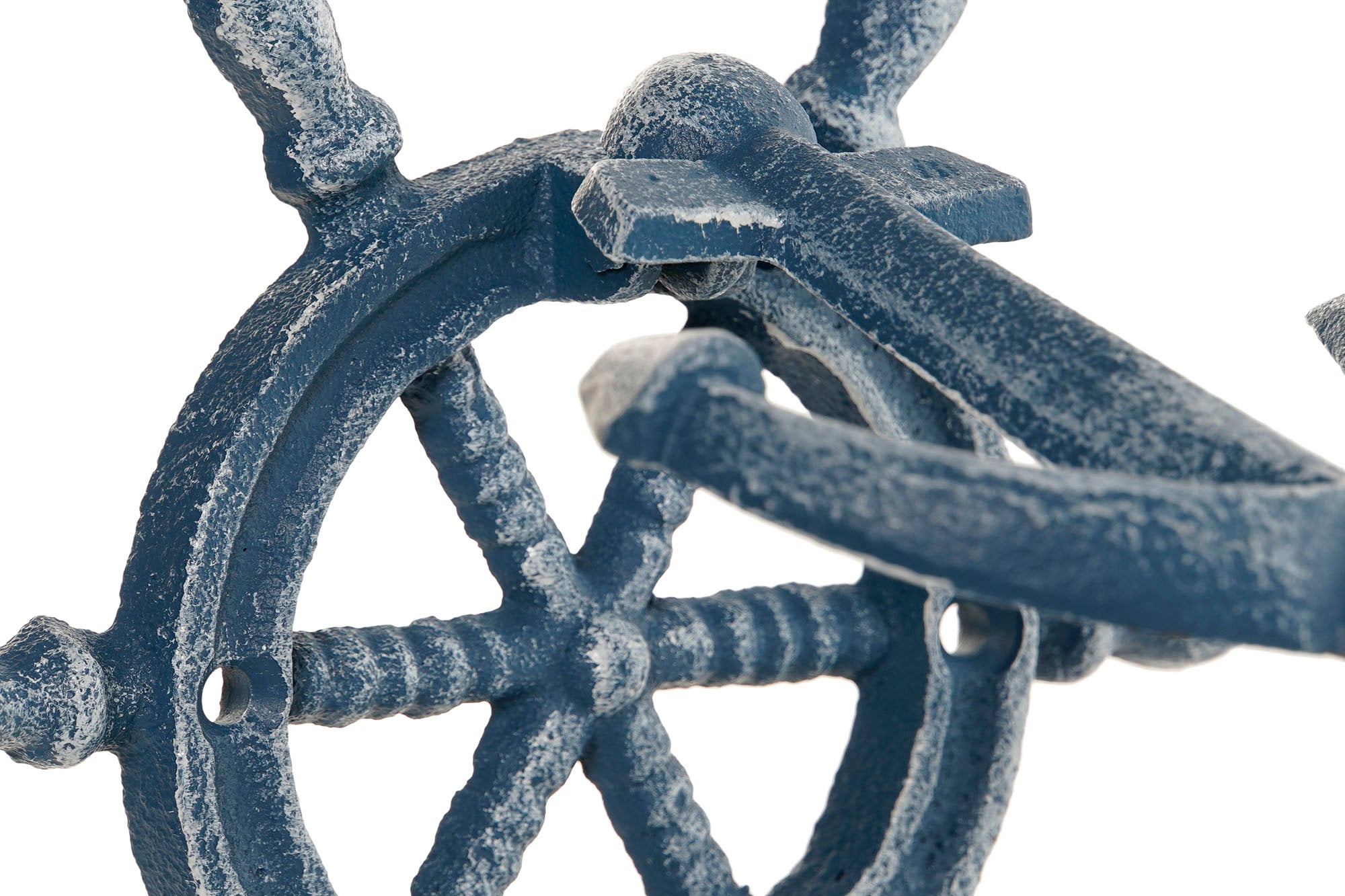 PICAPORTE HIERRO COLADO 16X3X14 AZUL