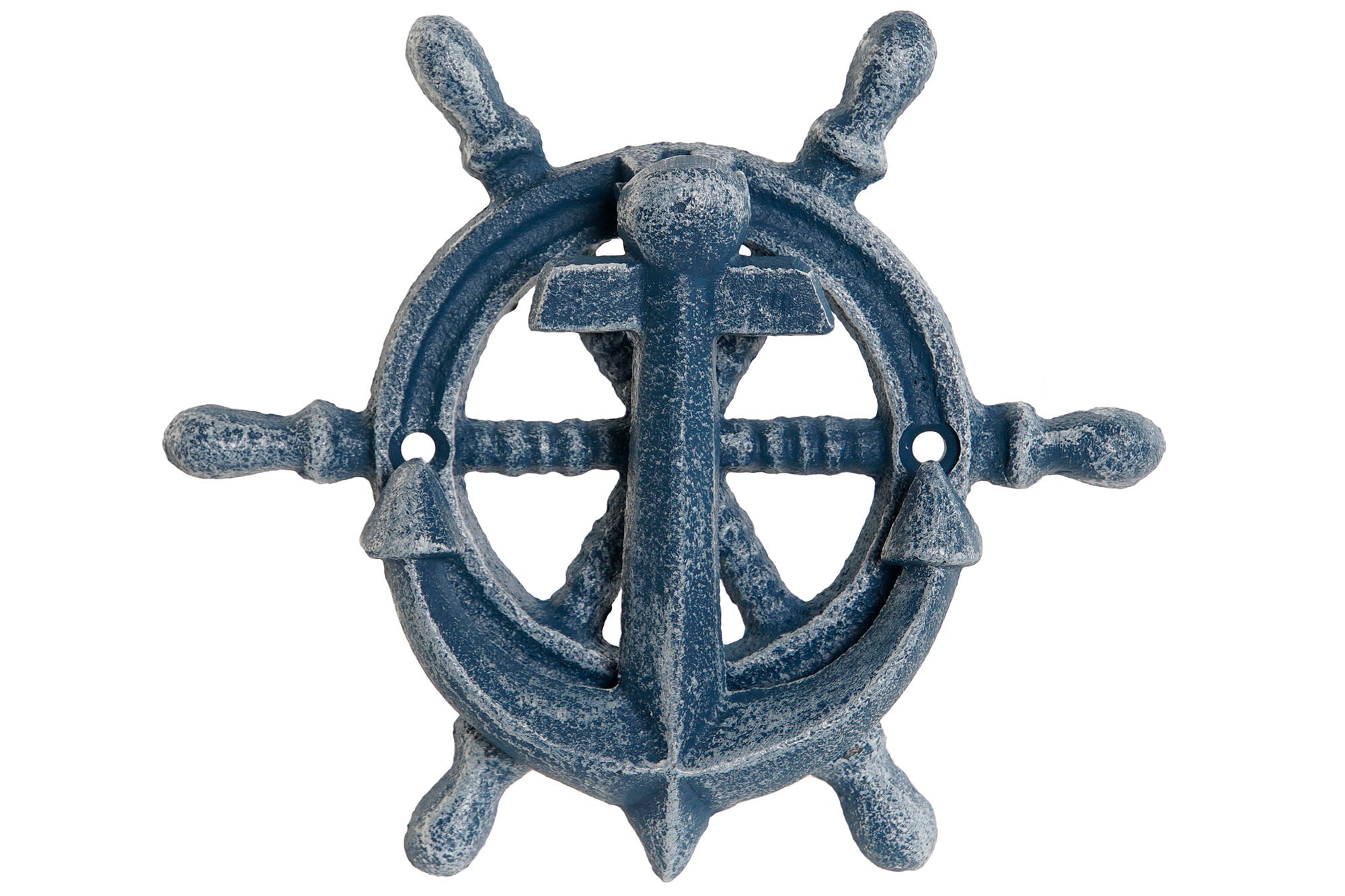 PICAPORTE HIERRO COLADO 16X3X14 AZUL