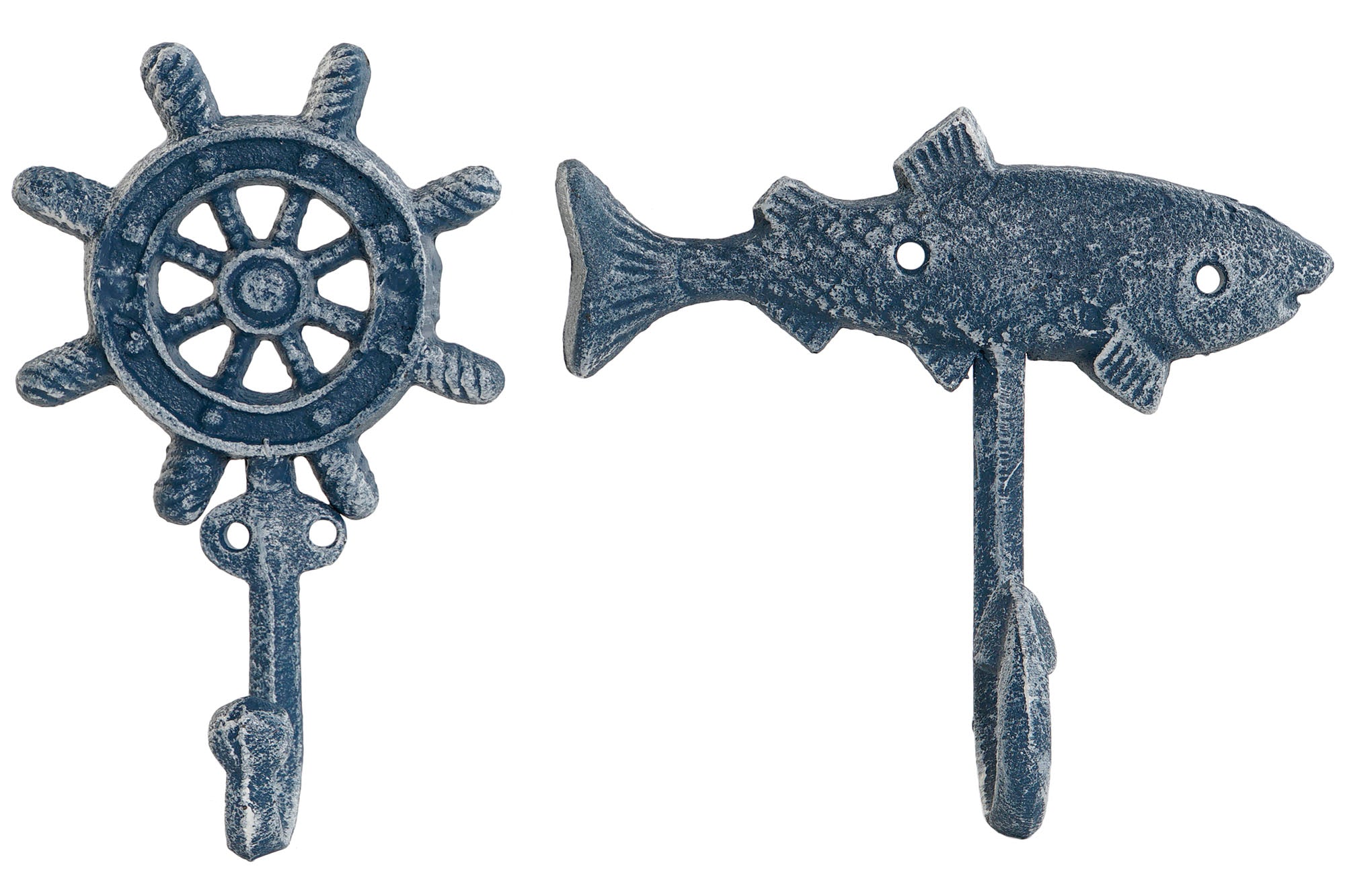 PERCHERO PARED HIERRO COLADO 9,5X4X16,5 2 SURT.