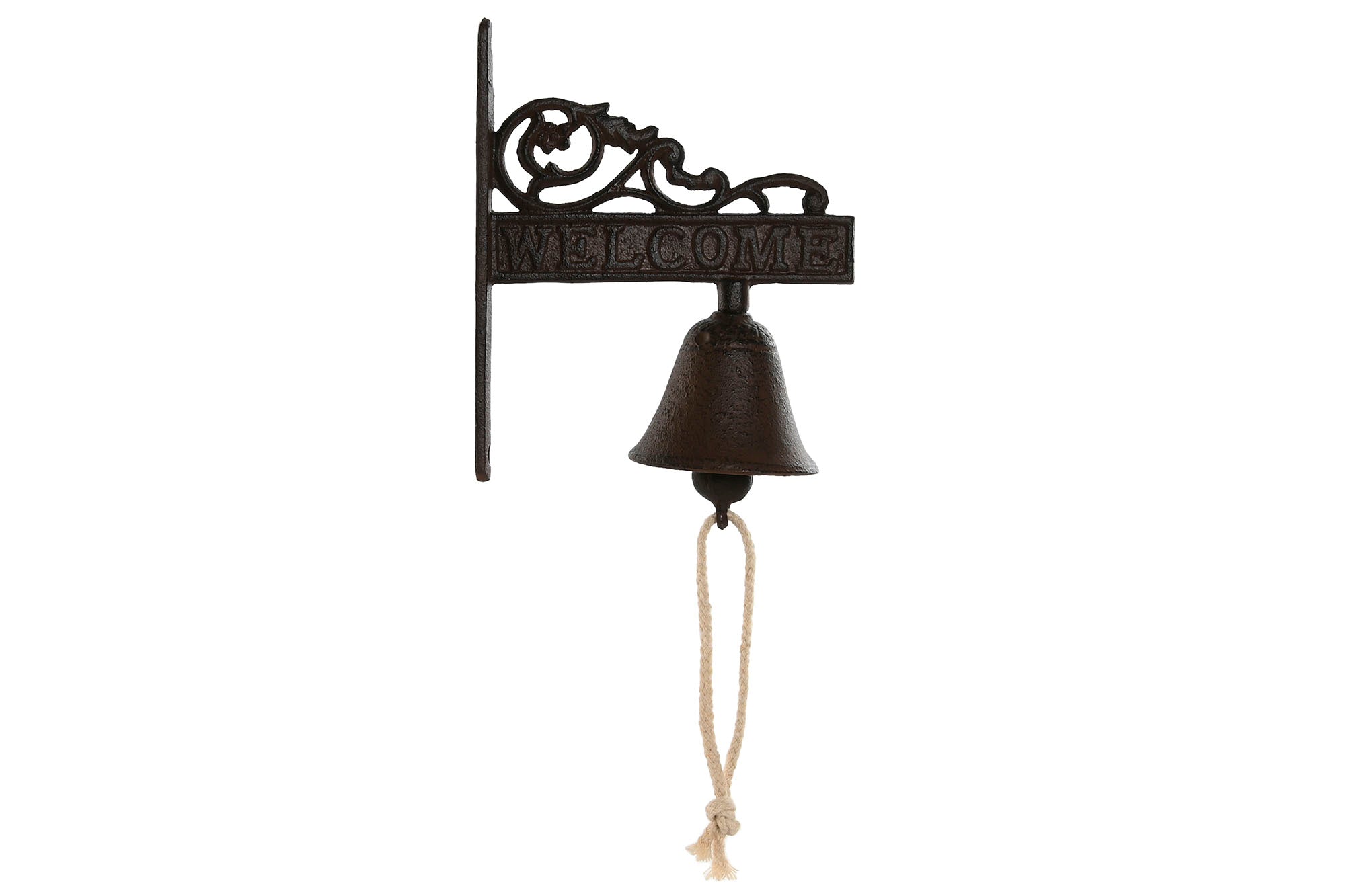 CAMPANA HIERRO COLADO CUERDA 14,5X7,5X18,5 NEGRO