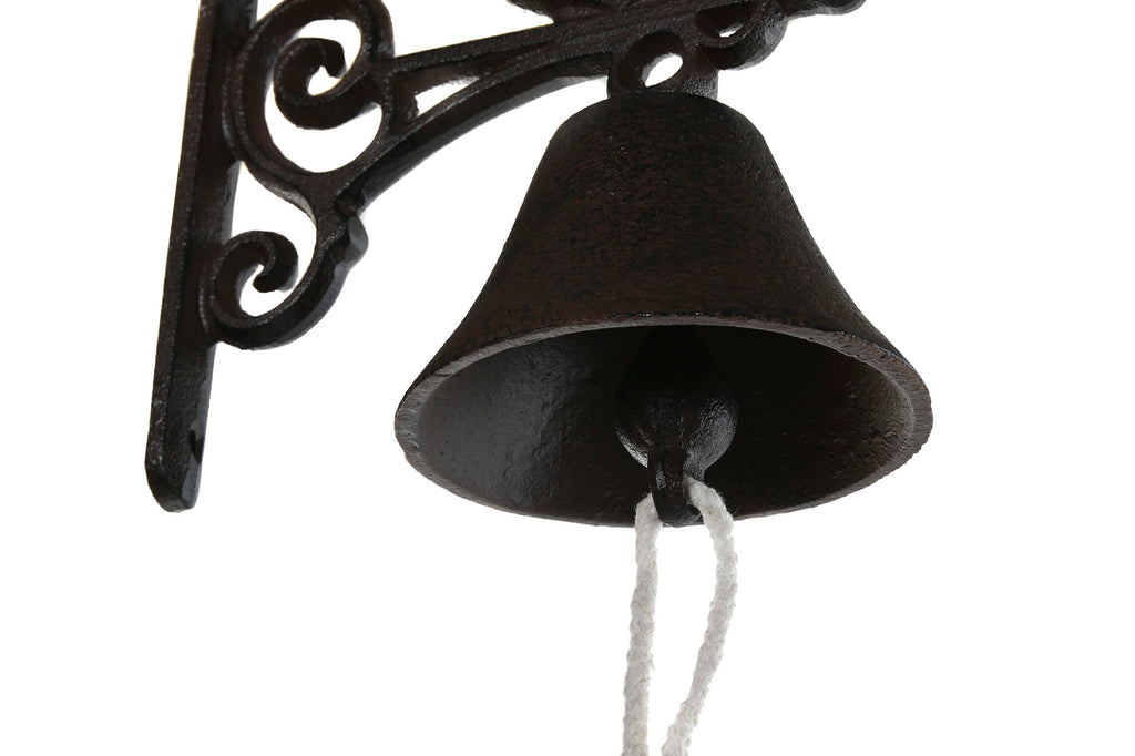 CAMPANA HIERRO COLADO 16X10X17 ANCLA MARRON