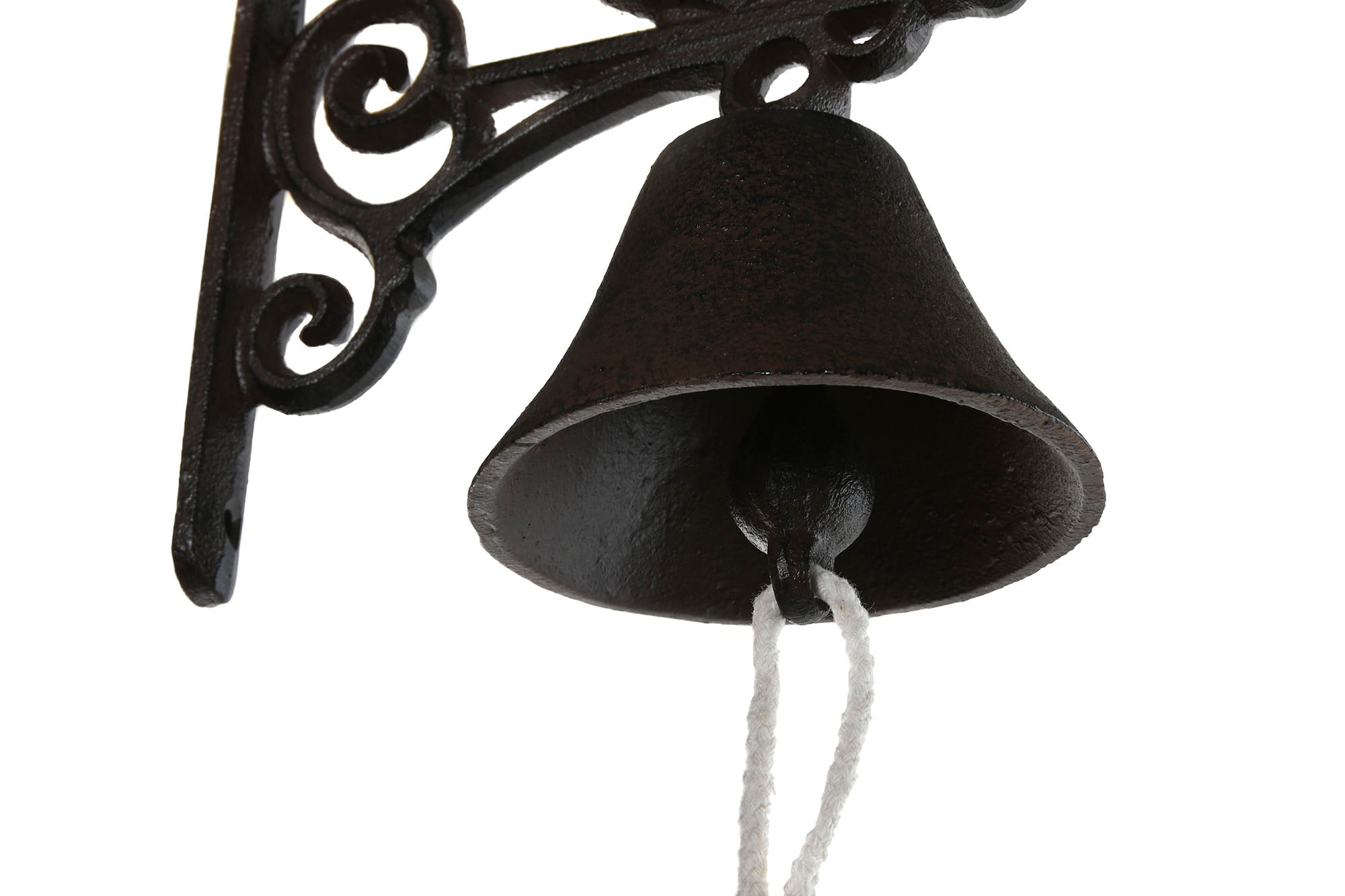 CAMPANA HIERRO COLADO 16X10X17 ANCLA MARRON