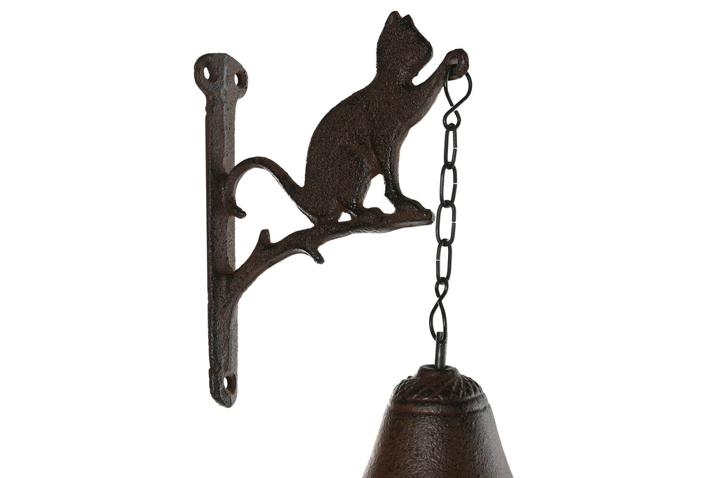 CAMPANA HIERRO COLADO 15,7X7,5X42 GATO MARRON