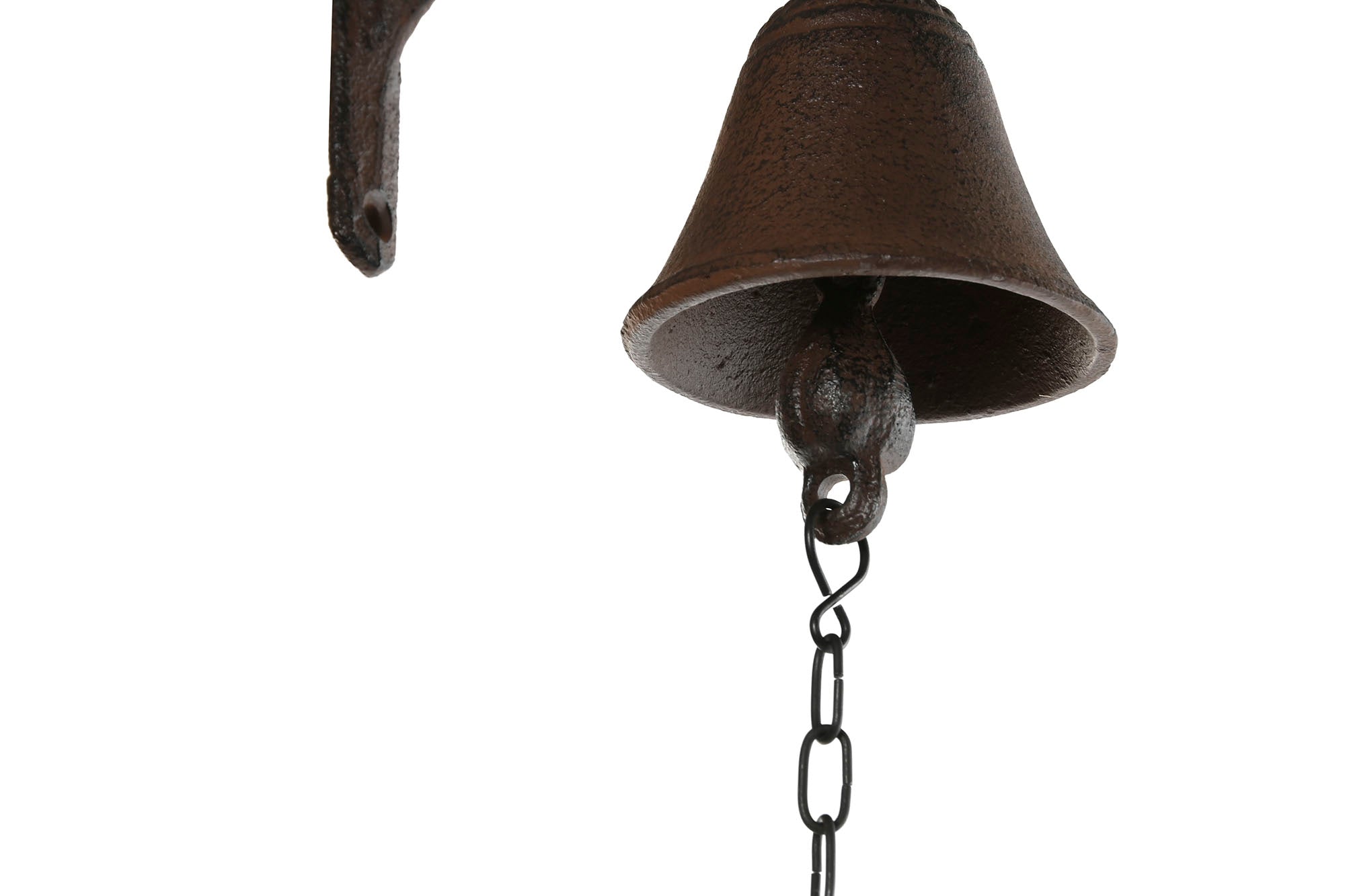 CAMPANA HIERRO COLADO 15,7X7,5X42 GATO MARRON