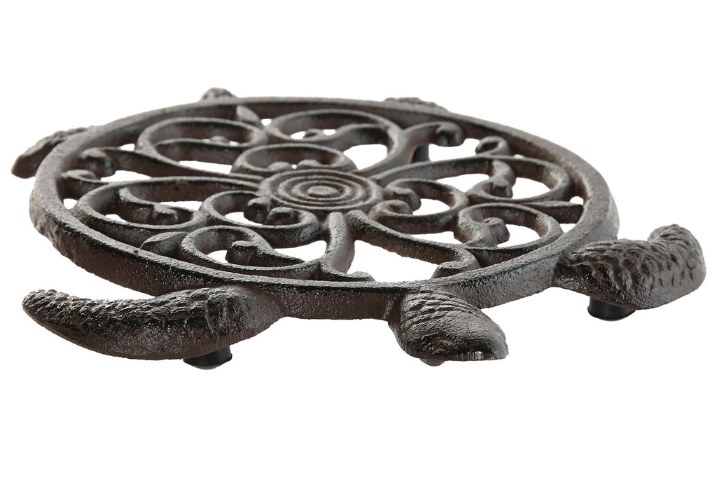 PACK DE 4 SALVAMANTEL HIERRO COLADO 20,8X17,6X2 TORTUGA