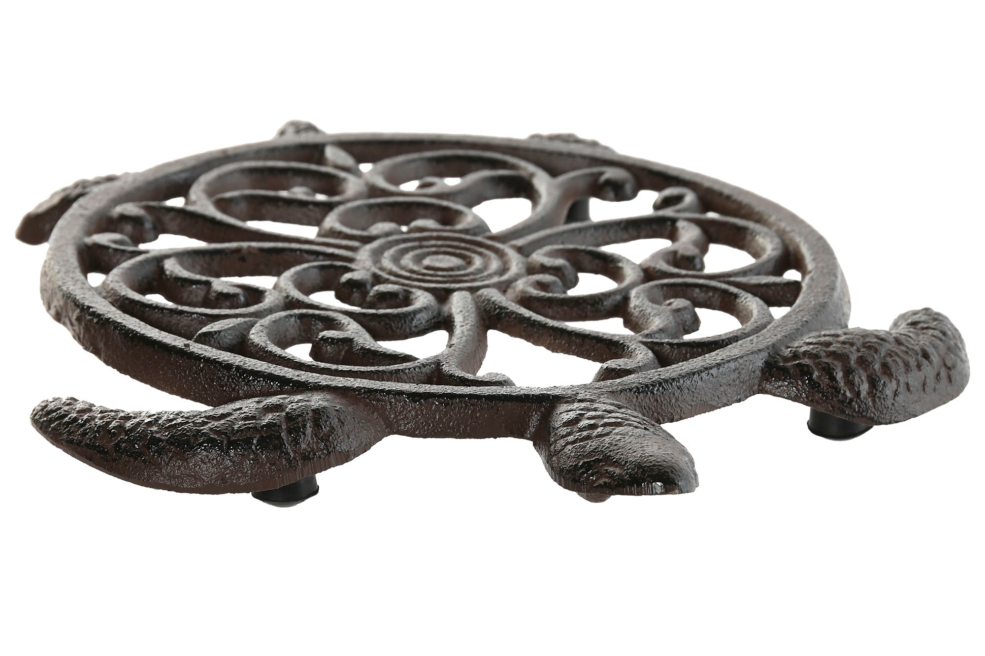 PACK DE 4 SALVAMANTEL HIERRO COLADO 20,8X17,6X2 TORTUGA