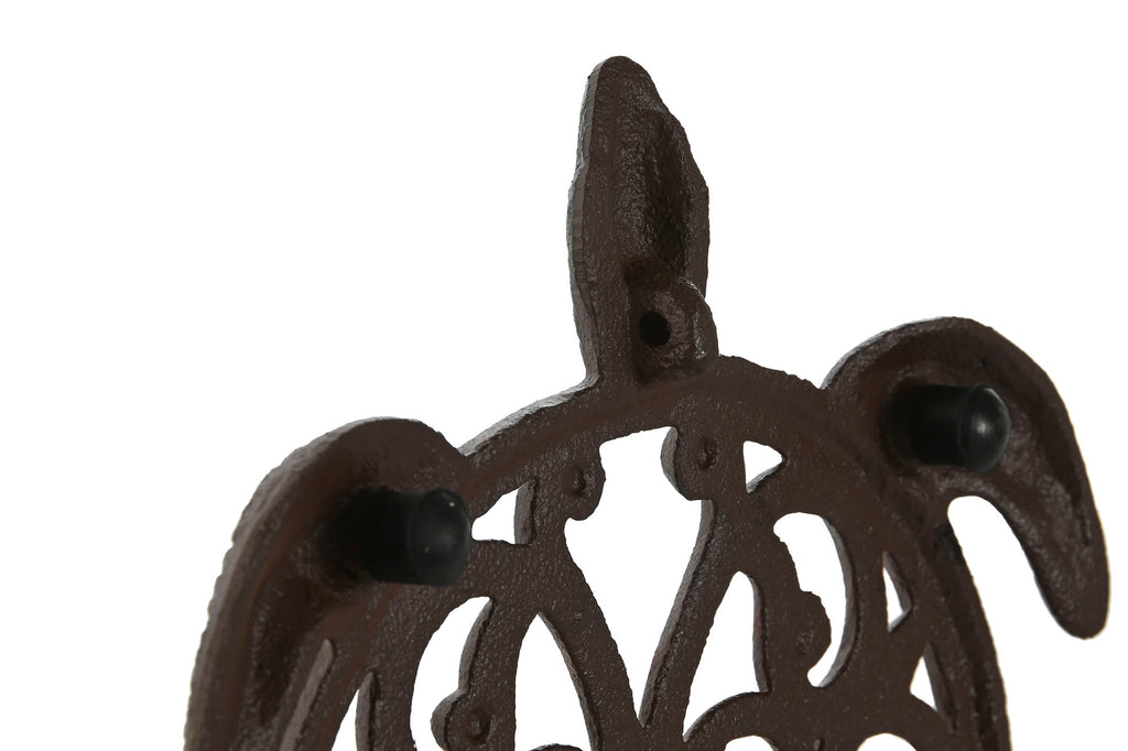 PACK DE 4 SALVAMANTEL HIERRO COLADO 20,8X17,6X2 TORTUGA