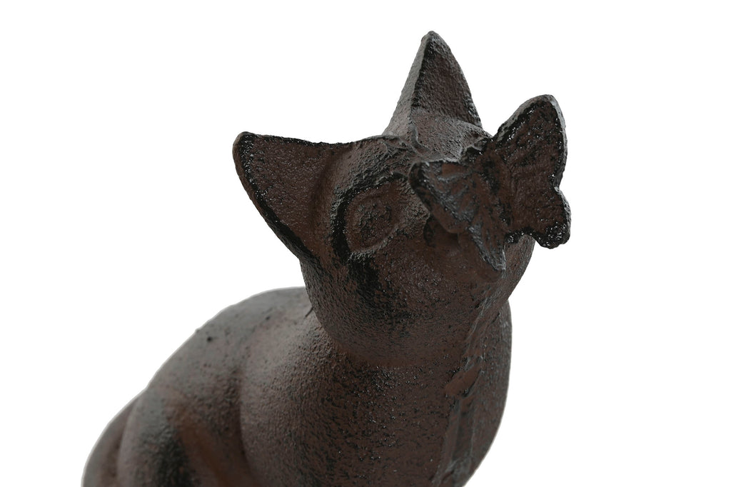 PACK DE 2 FIGURA HIERRO COLADO 8X7X14,5 GATO NEGRO