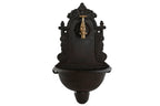 FUENTE HIERRO COLADO 27X12,5X45 MARRON