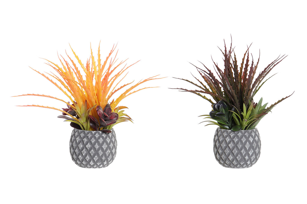 PACK DE 4 PLANTA PP GRES 31X28X29 2 SURT.