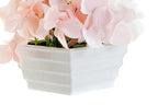 PACK DE 4 PLANTA PVC TELA 20X17X24 ROSA