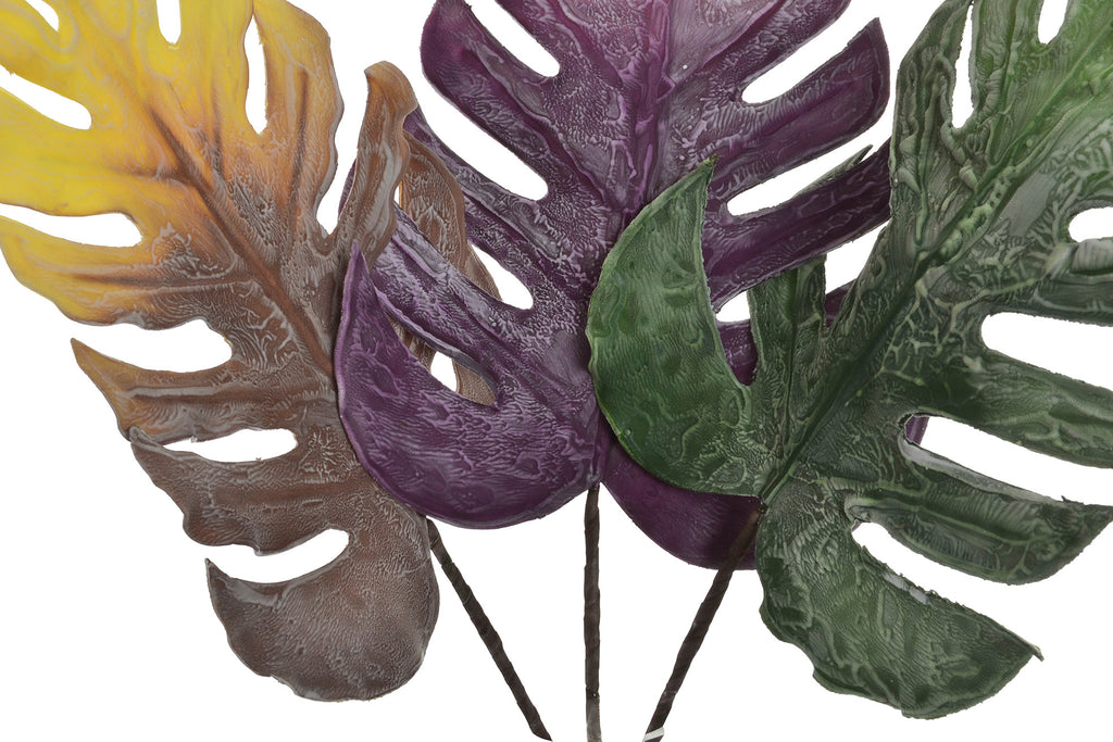 PACK DE 12 HOJA ESPUMA 20X3X80 20 MONSTERA 3 SURT.