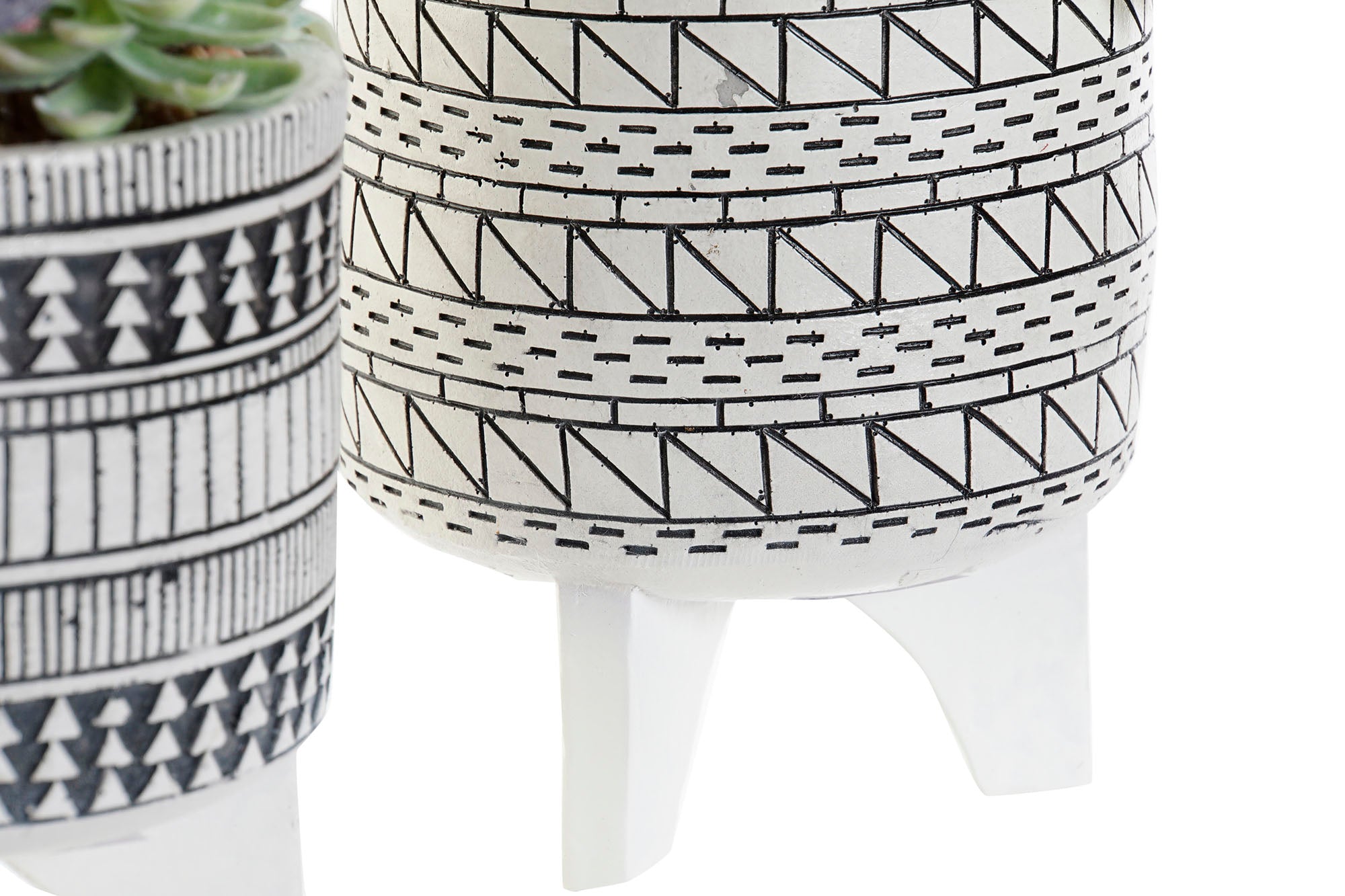 PACK DE 2 PLANTA RESINA PE 11X11X21 CACTUS 2 SURT.