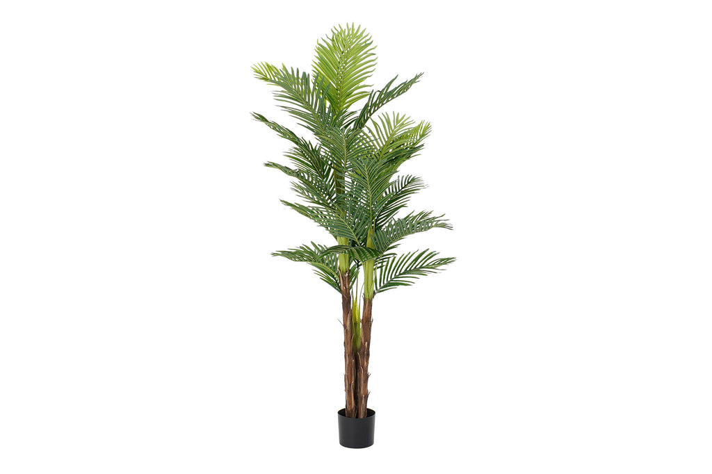 ARBOL POLIESTER PP 80X80X210 PALMERA VERDE - Imagen 1