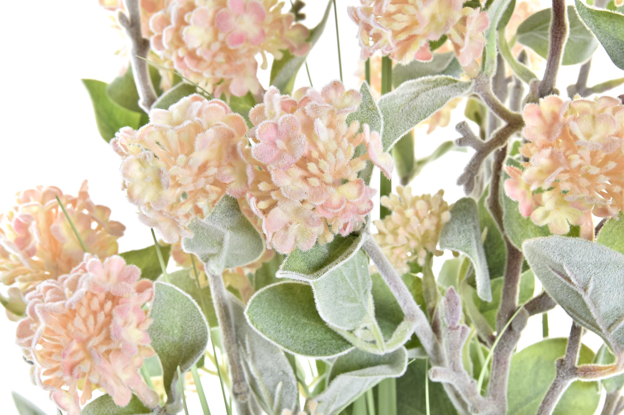 PACK DE 2 PLANTA PVC PORCELANA 20X20X78 HORTENSIA 2 SURT.