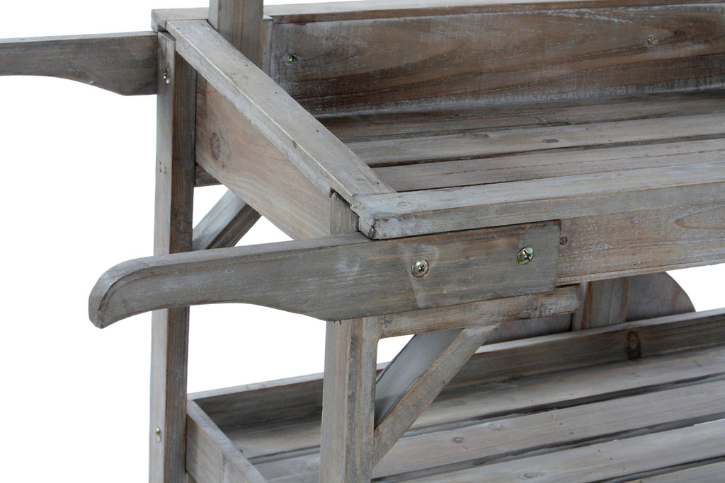 EXPOSITOR ABETO PIZARRA 87X41X109 CARRO