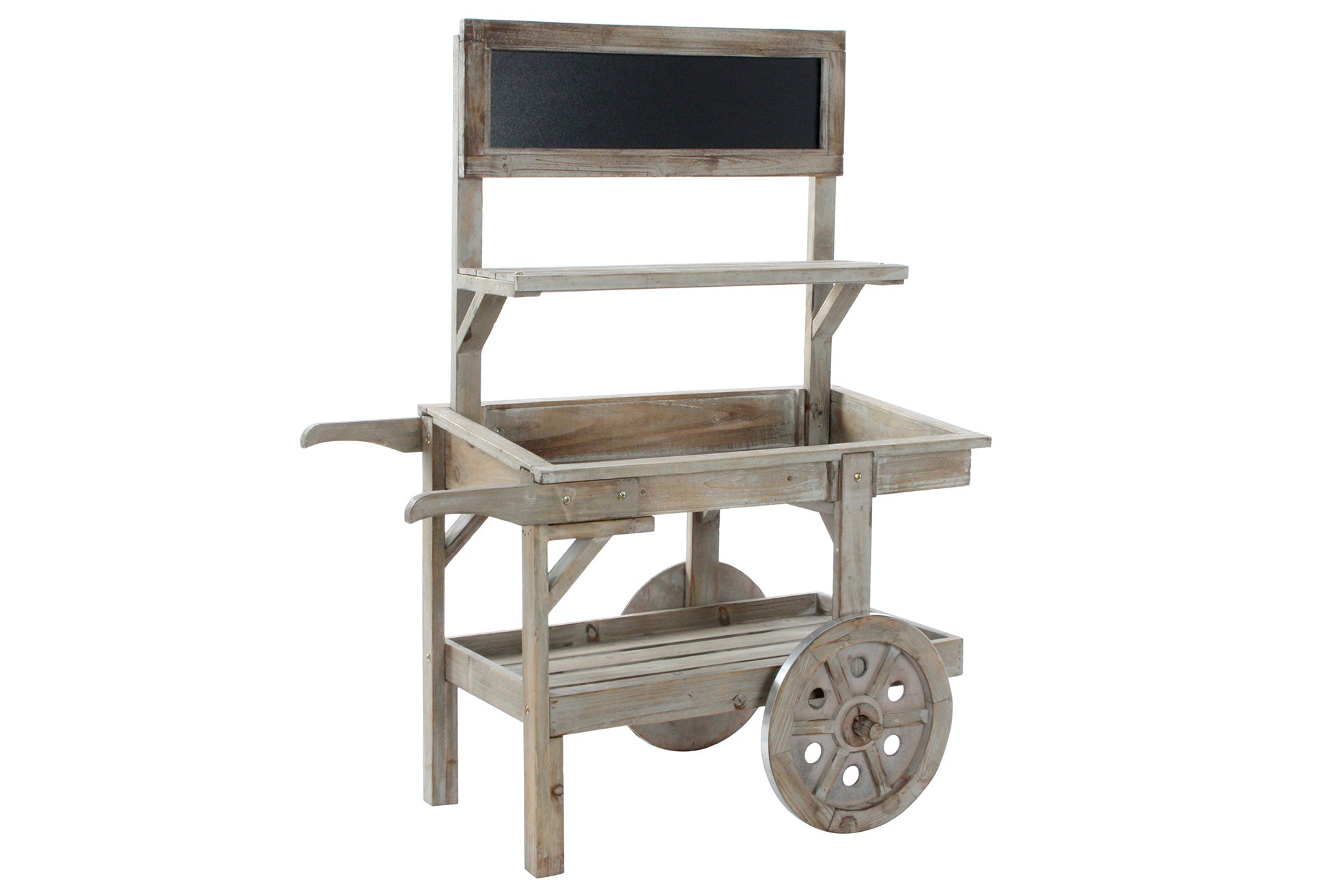 EXPOSITOR ABETO PIZARRA 87X41X109 CARRO