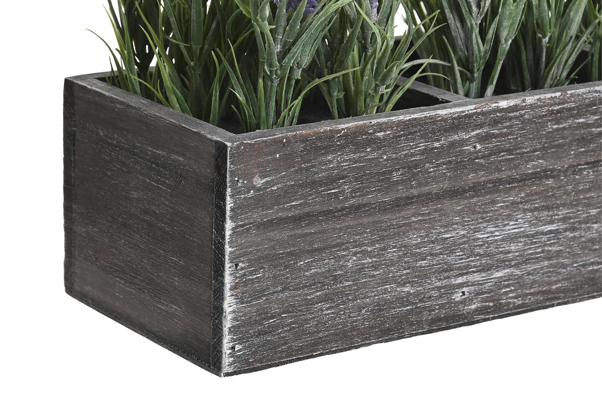 PACK DE 2 PLANTA PE MADERA 32X14X19,5 LAVANDA 2 SURT.
