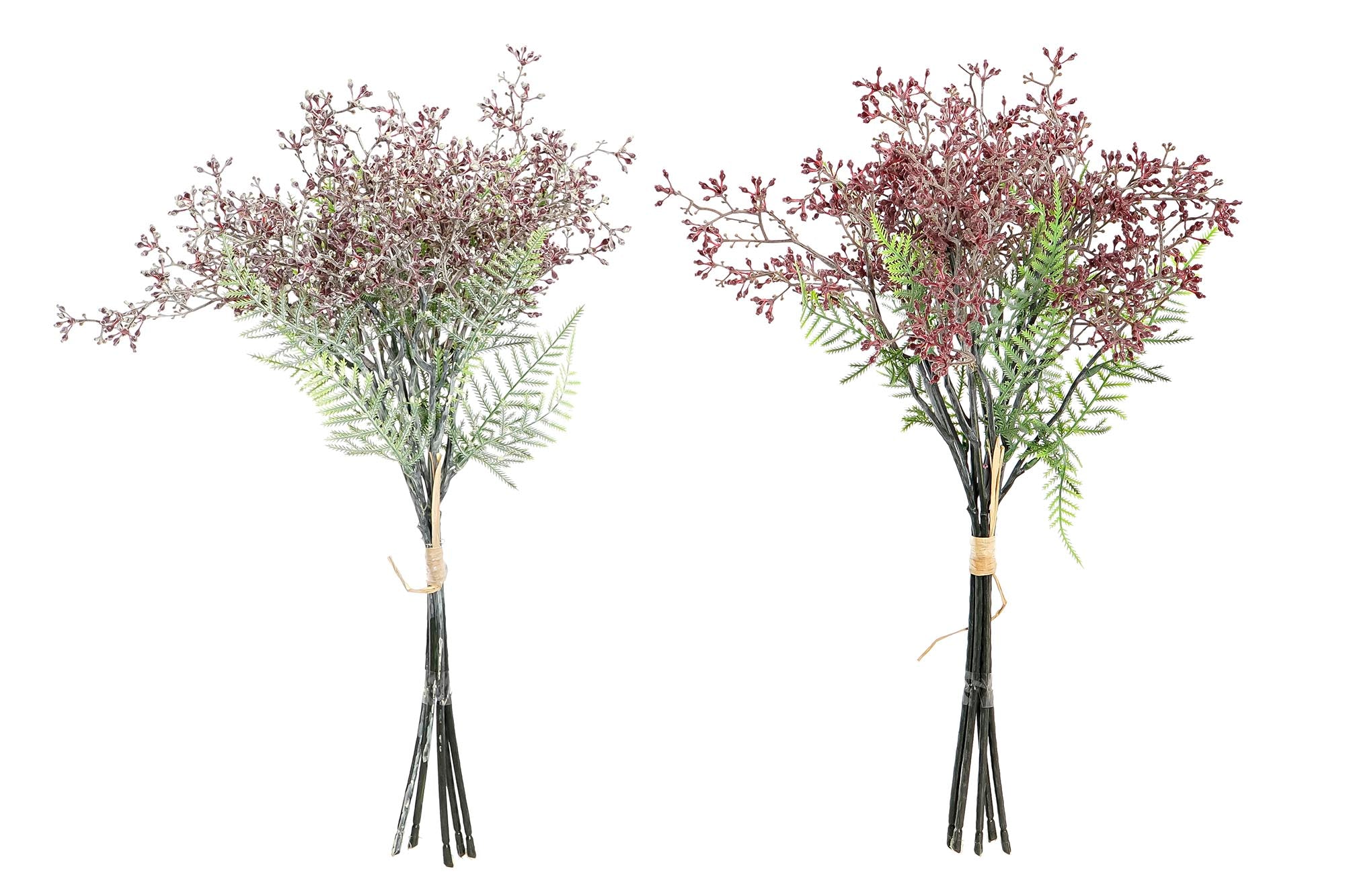 PACK DE 24 RAMO SET 5 PLASTICO 9X9X39 PLANTA DE BAYAS 2 SURT.