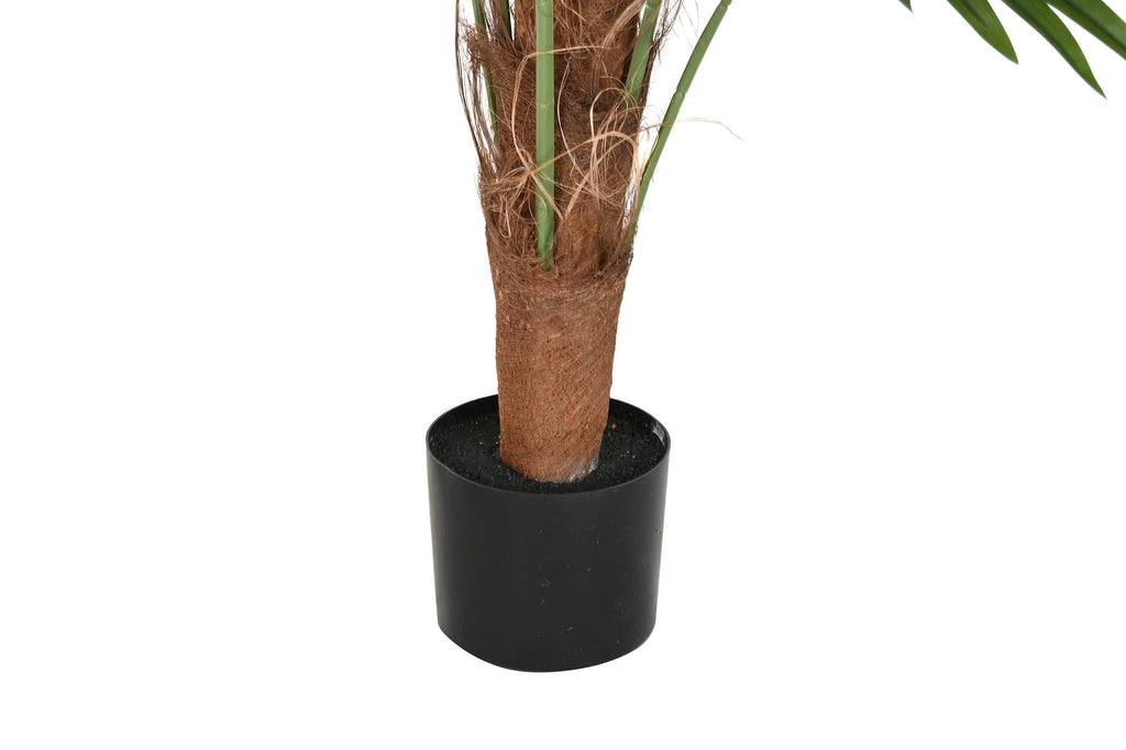 PACK DE 2 PLANTA POLIESTER PP 80X80X180 PALMERA VERDE