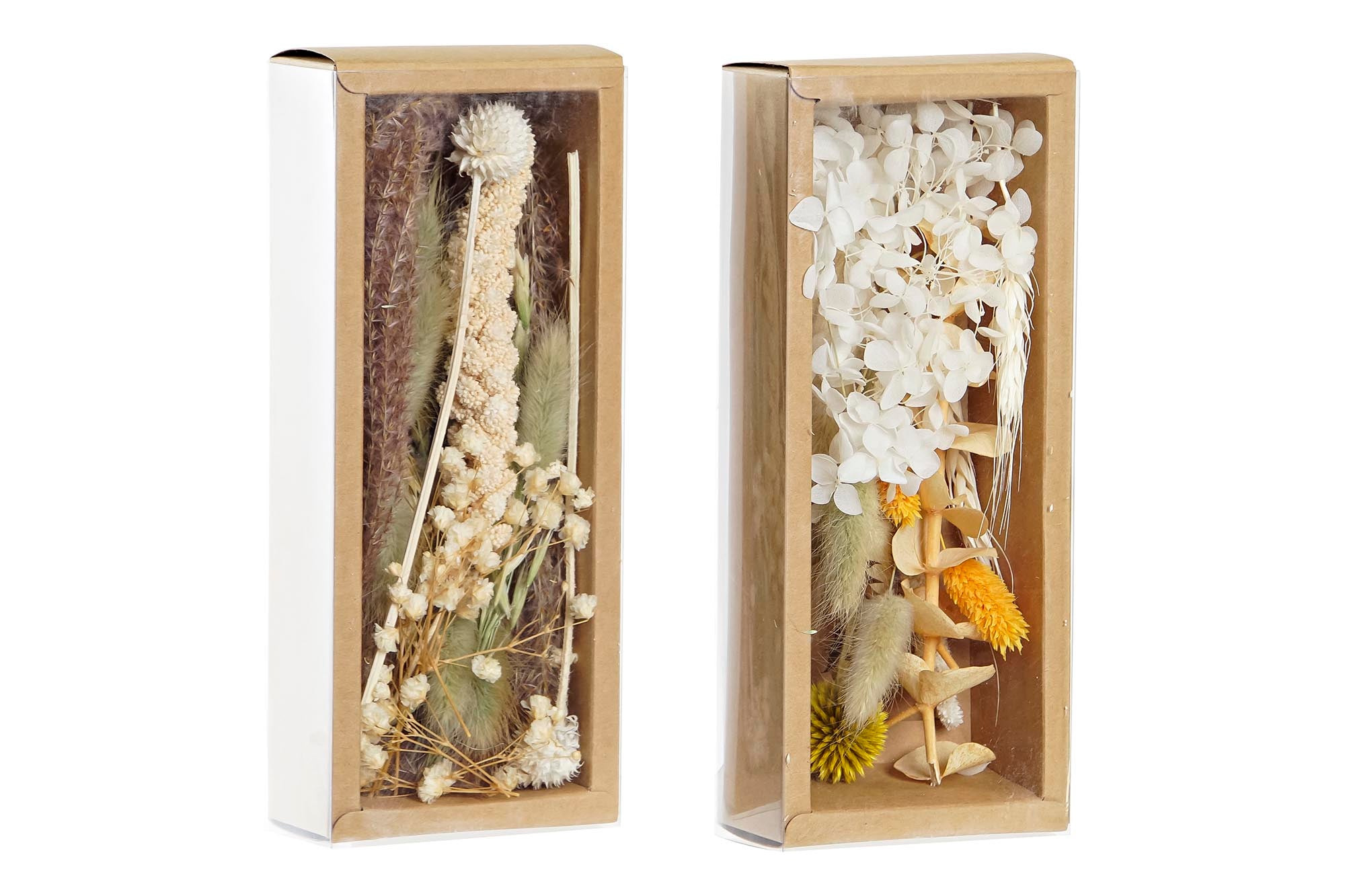 PACK DE 6 RAMO FLOR SECA 10X5X23 2 SURT.