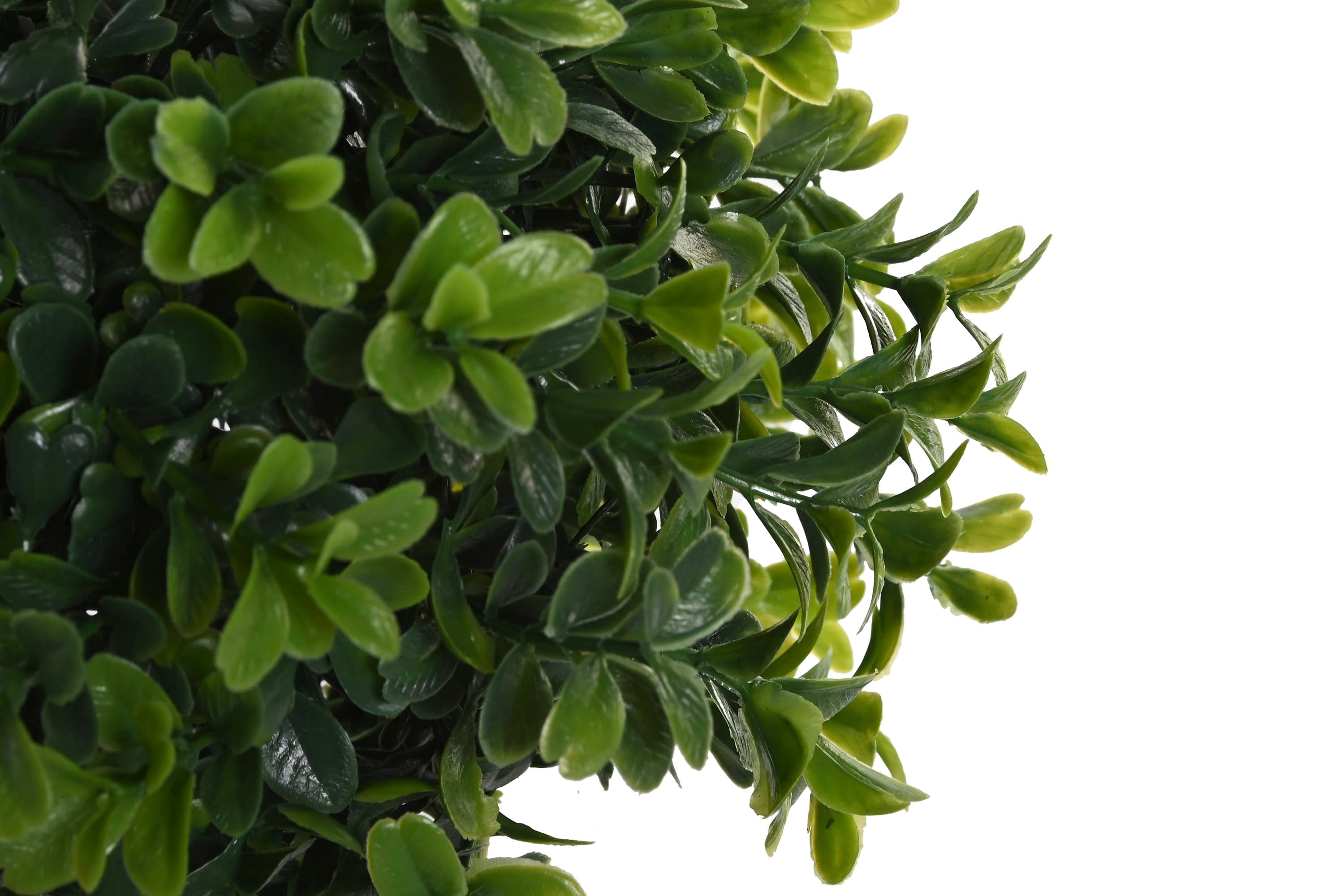 PACK DE 6 BOLA DECORACION PE 20X20X20 UV VERDE