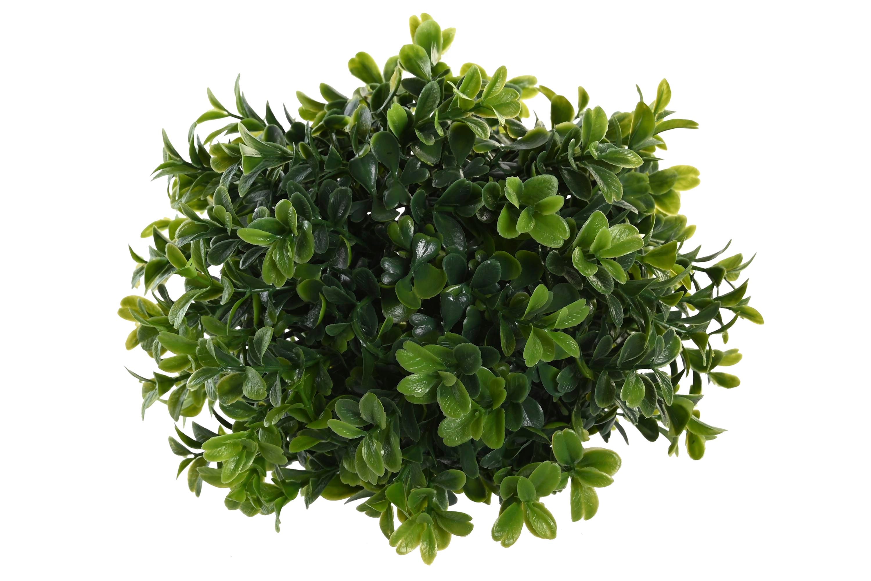 PACK DE 6 BOLA DECORACION PE 20X20X20 UV VERDE