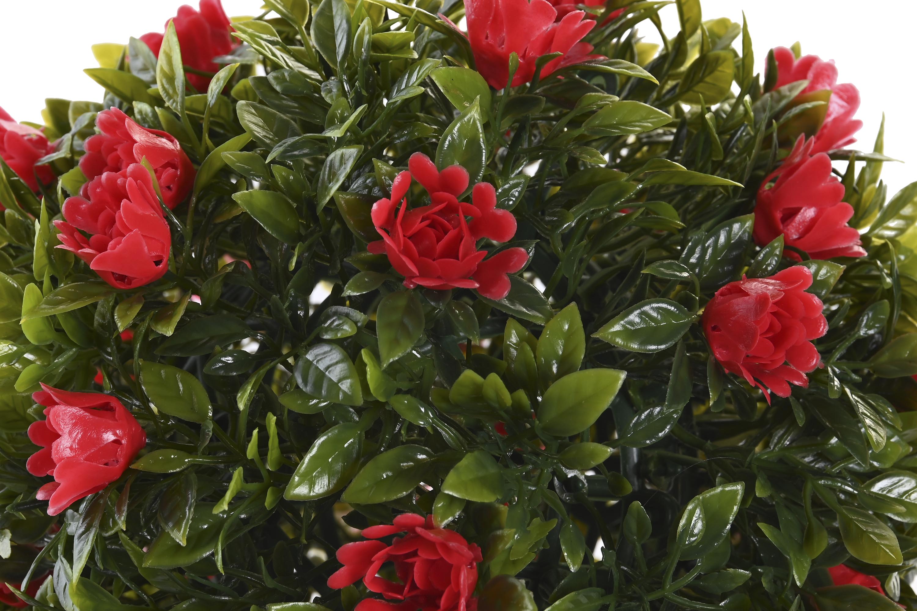 PACK DE 6 BOLA DECORACION PE 20X20X20 UV VERDE