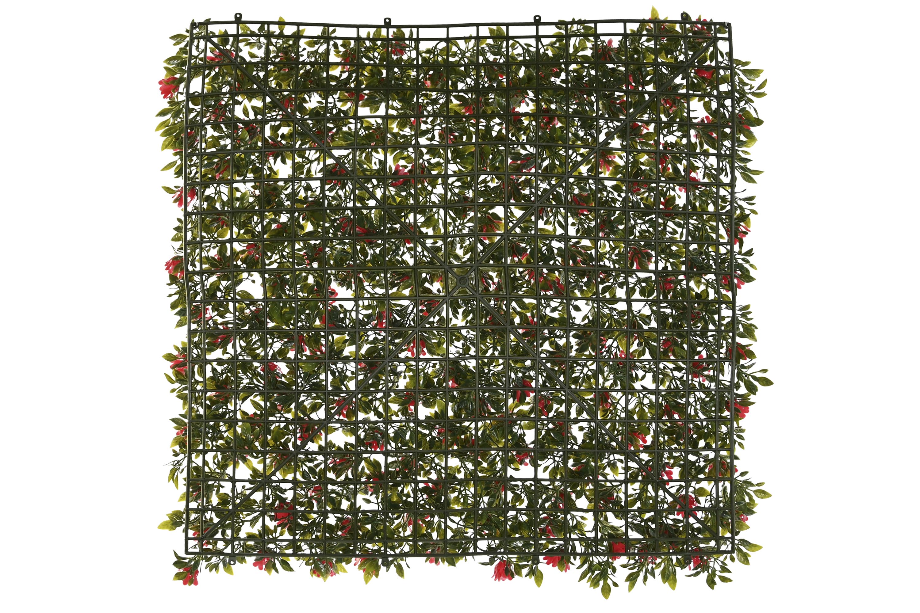 PACK DE 4 JARDIN VERTICAL PE 50X50X5 UV VERDE