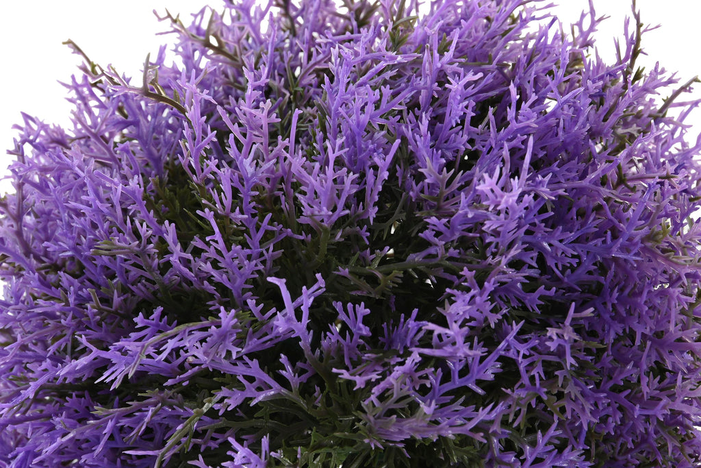 PACK DE 6 BOLA DECORACION PE 20X20X20 UV VERDE