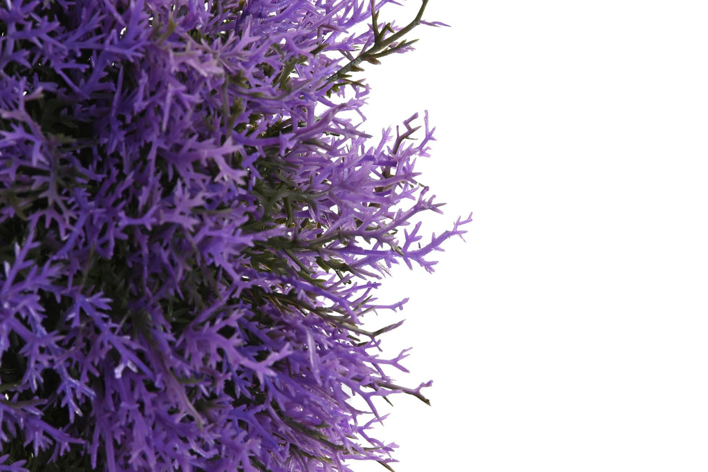 PACK DE 6 BOLA DECORACION PE 20X20X20 UV VERDE