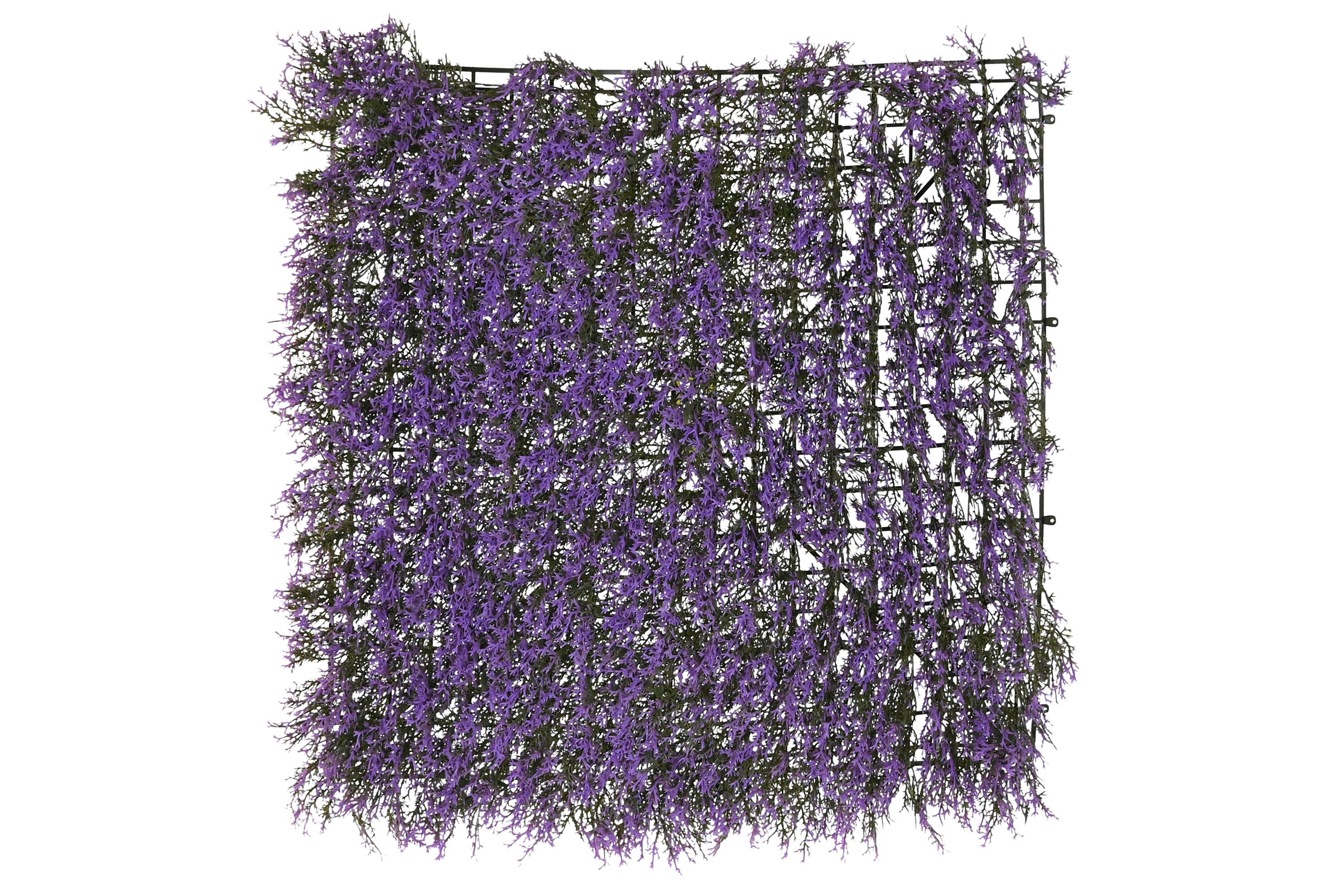 PACK DE 4 JARDIN VERTICAL PE 50X50X5 UV VERDE