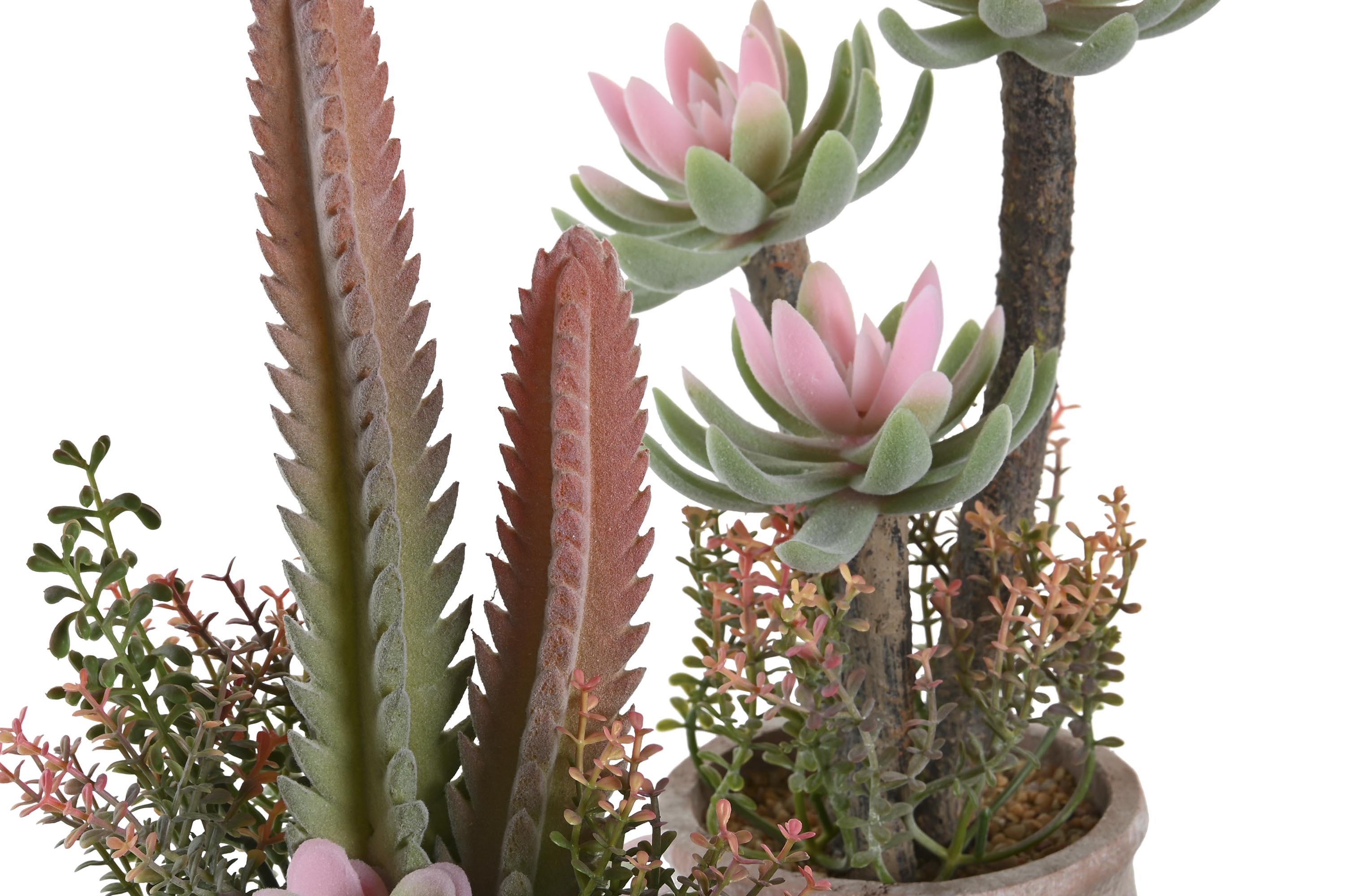 PACK DE 4 PLANTA PP ESPUMA 13X13X35,5 2 SURT.