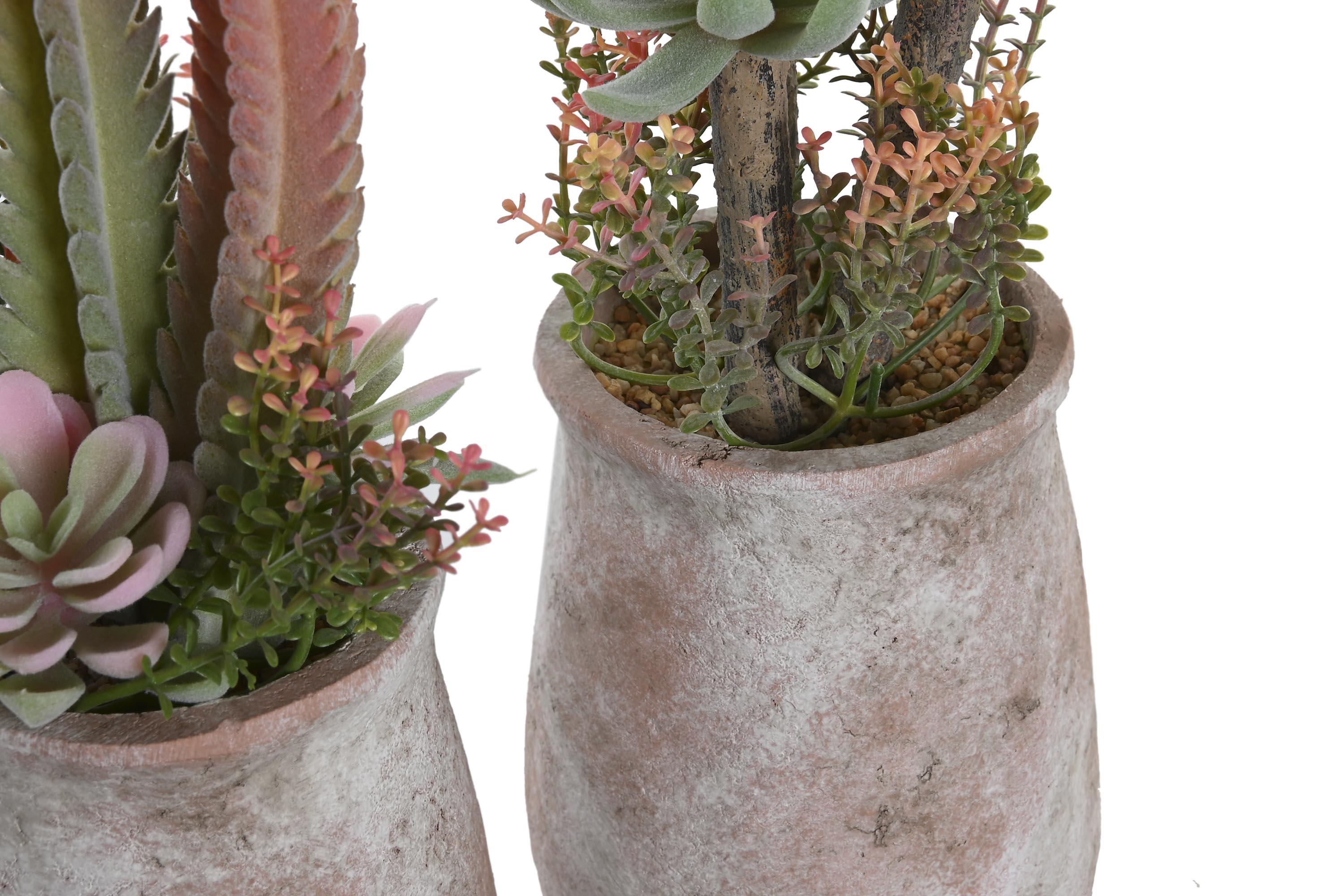 PACK DE 4 PLANTA PP ESPUMA 13X13X35,5 2 SURT.