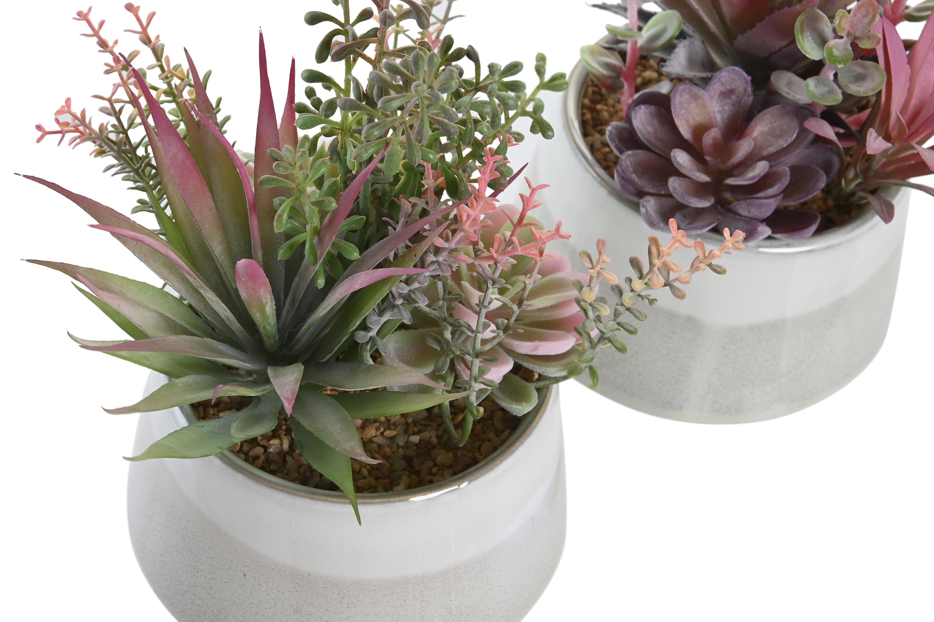 PACK DE 4 PLANTA PP ESPUMA 17X15,5X24 2 SURT.