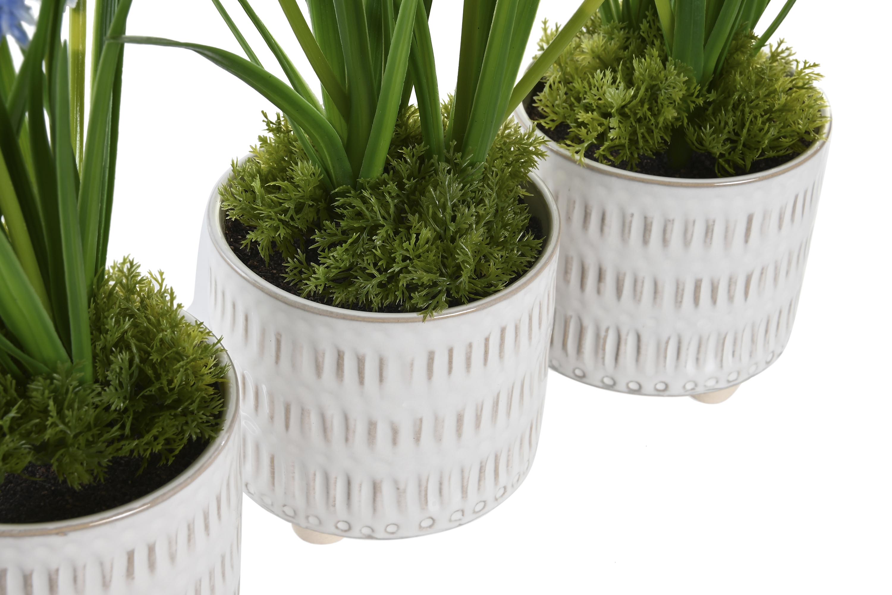 PACK DE 3 PLANTA PP ESPUMA 15X15X30 3 SURT.