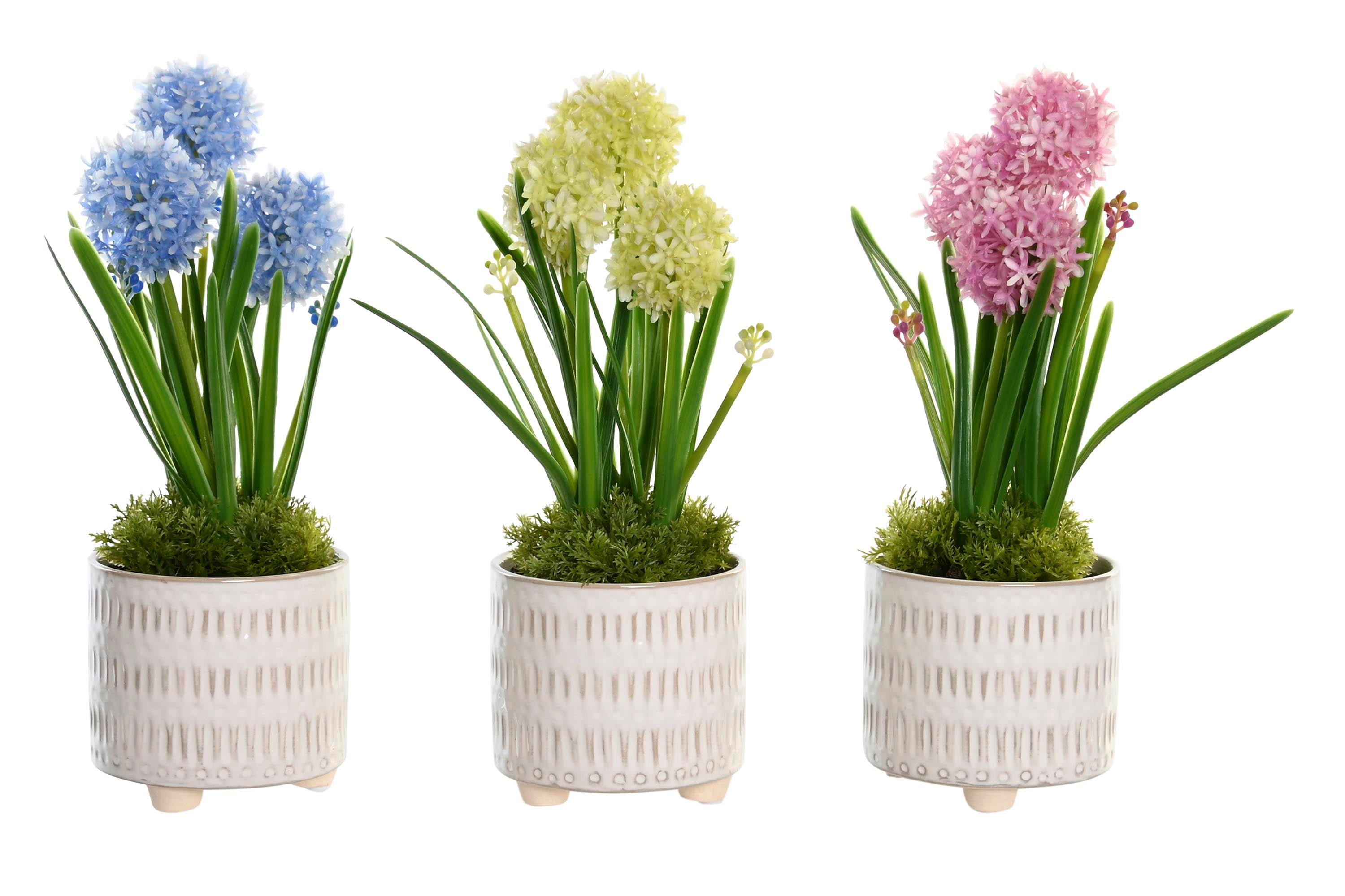 PACK DE 3 PLANTA PP ESPUMA 15X15X30 3 SURT.