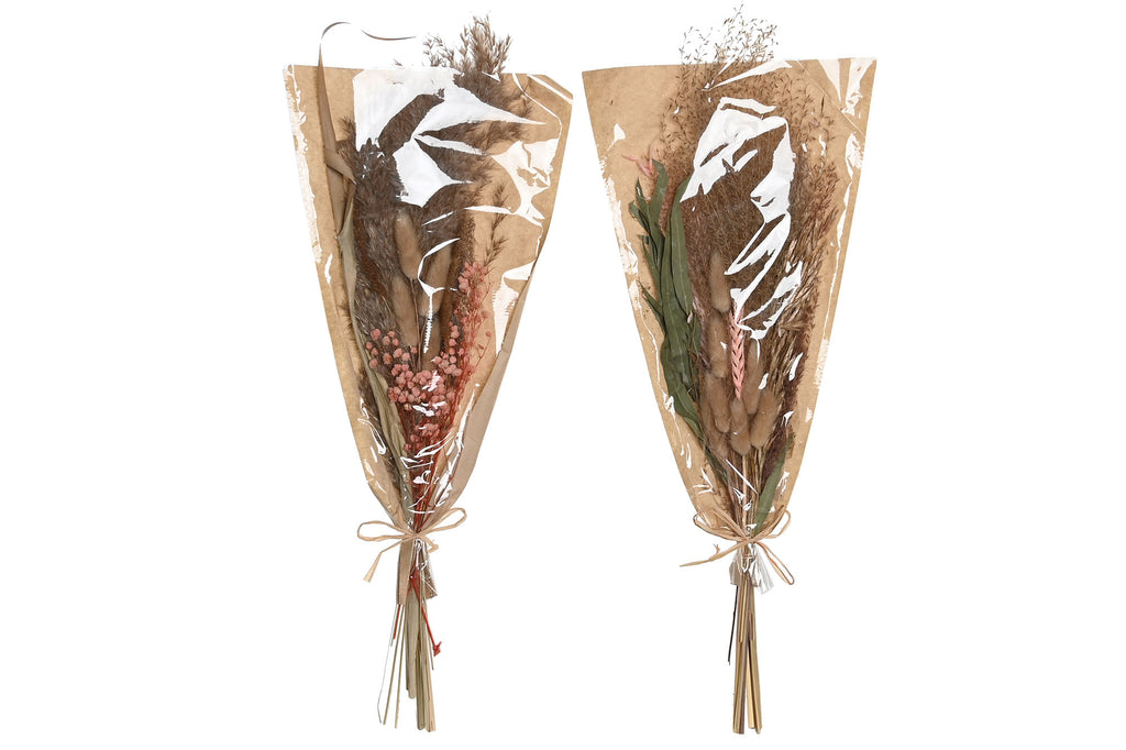 PACK DE 12 RAMO FLOR SECA 24X10X60 2 SURT.