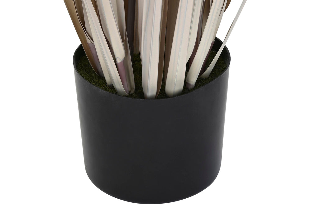 PLANTA PVC 45X45X150 JUNCO GRIS CLARO