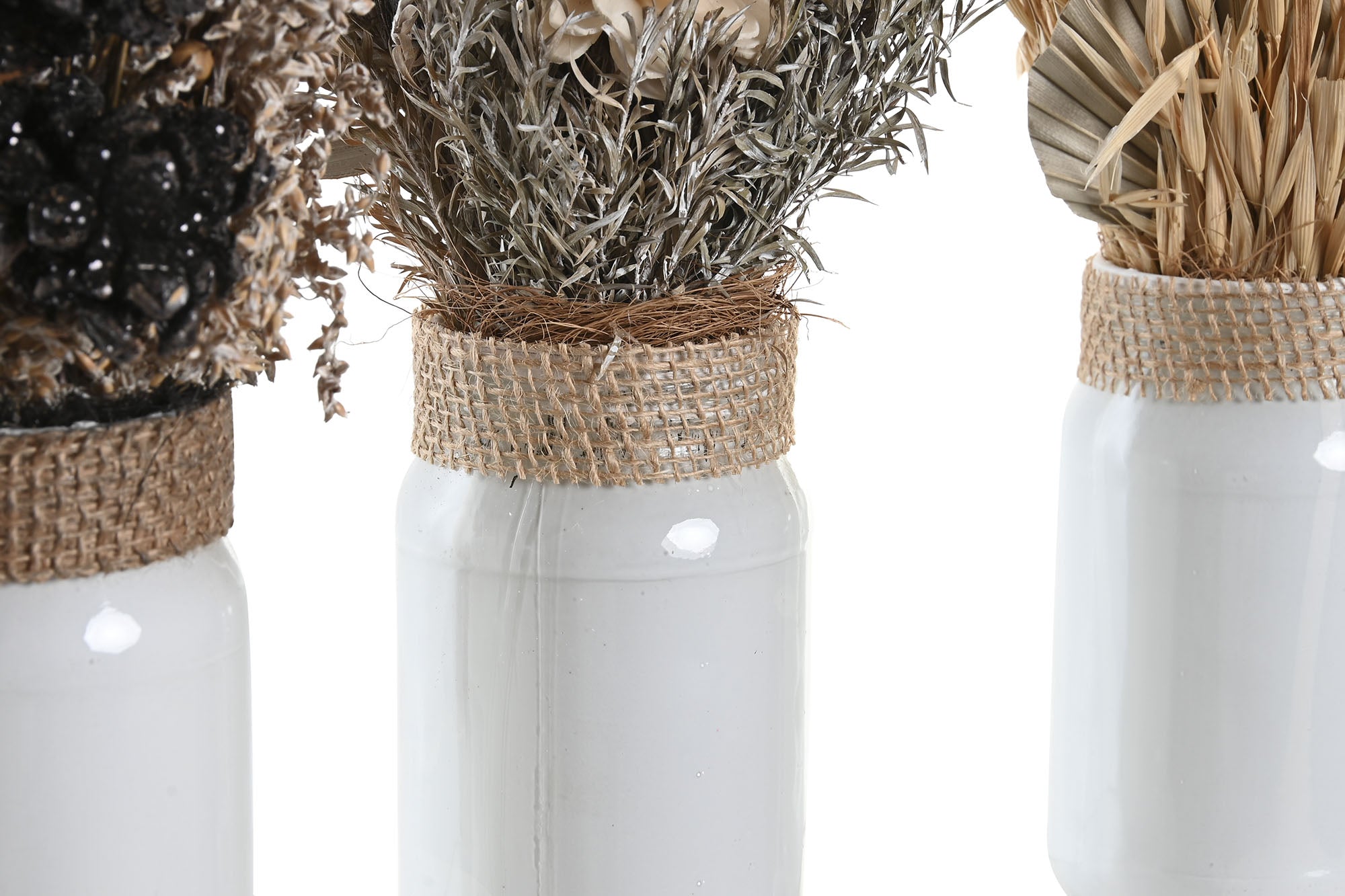 PACK DE 12 PLANTA FLOR SECA CRISTAL 7X7X30 3 SURT.