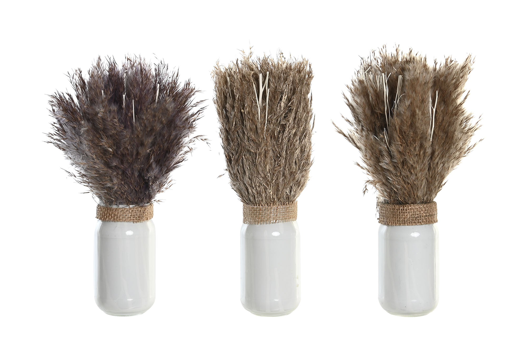 PACK DE 12 PLANTA FLOR SECA CRISTAL 7X7X30 3 SURT.