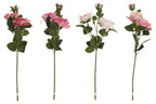 PACK DE 24 FLOR POLIESTER PE 20X20X51 ROSA 4 SURT.