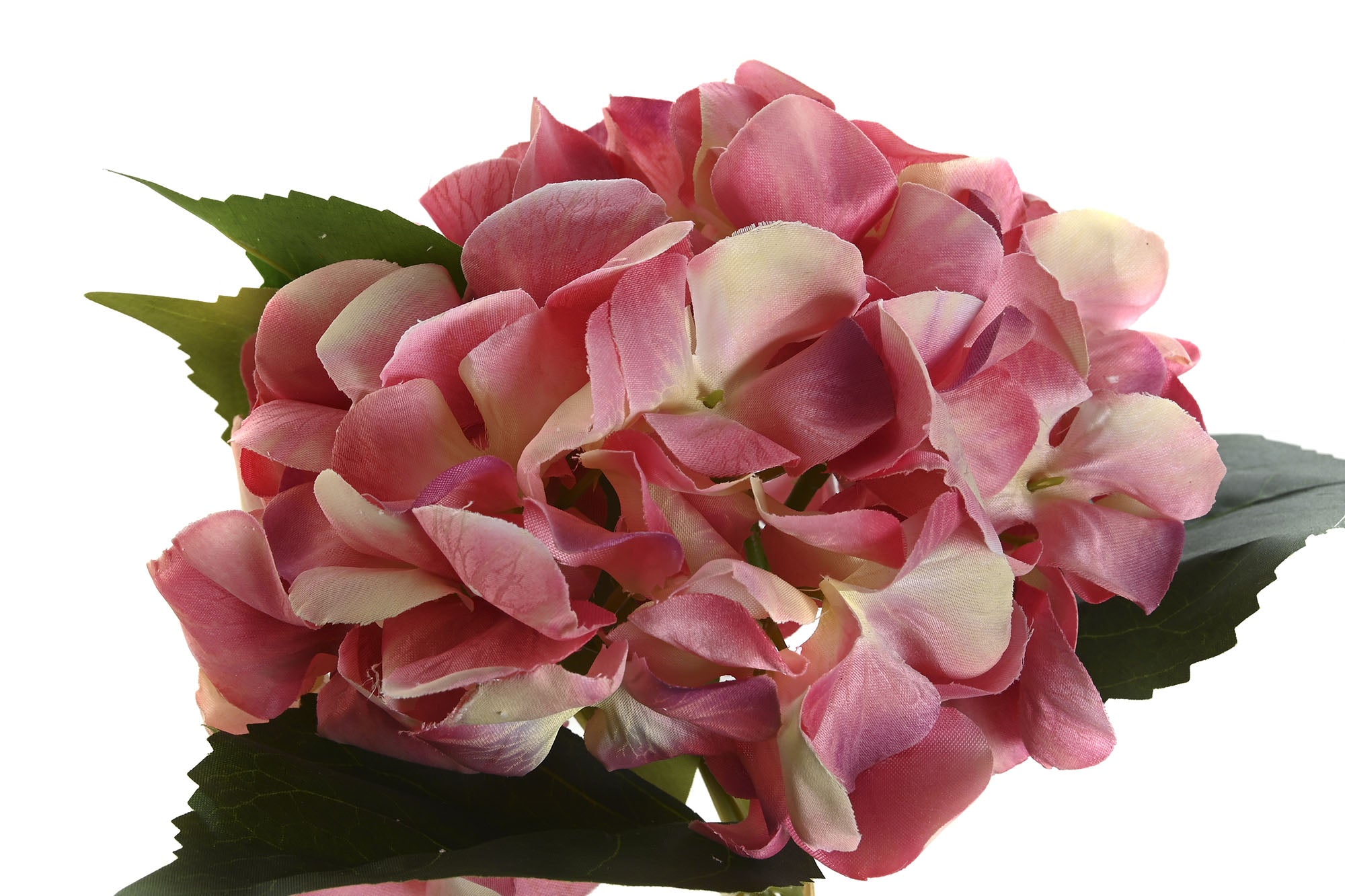 PACK DE 12 RAMO POLIESTER PE 30X30X34 HORTENSIA 2 SURT.